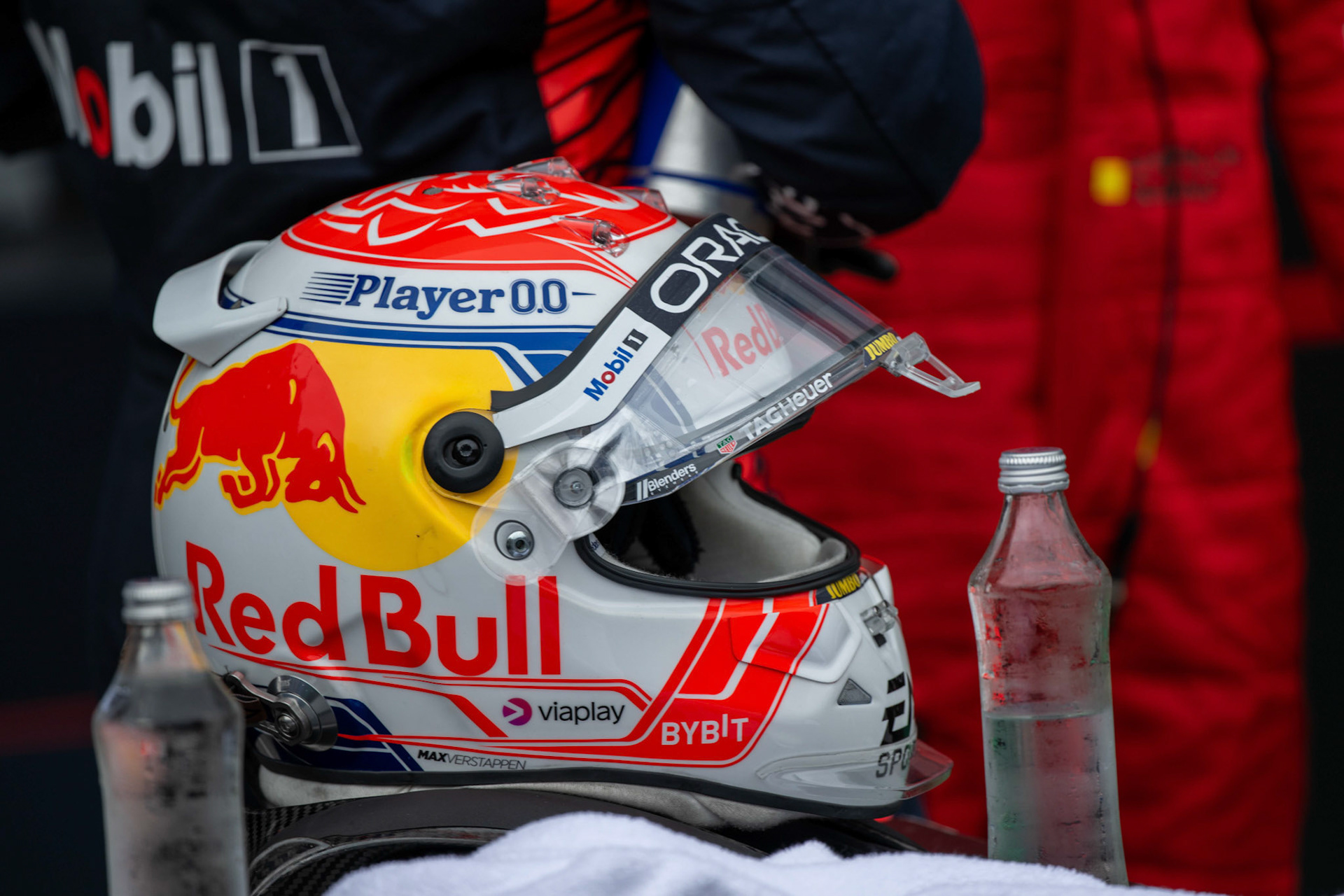 Max Verstappen (NED) Helm, Red Bull Racing;Formel 1 GP Austria / Österreich. Samstag, 01.07.2023