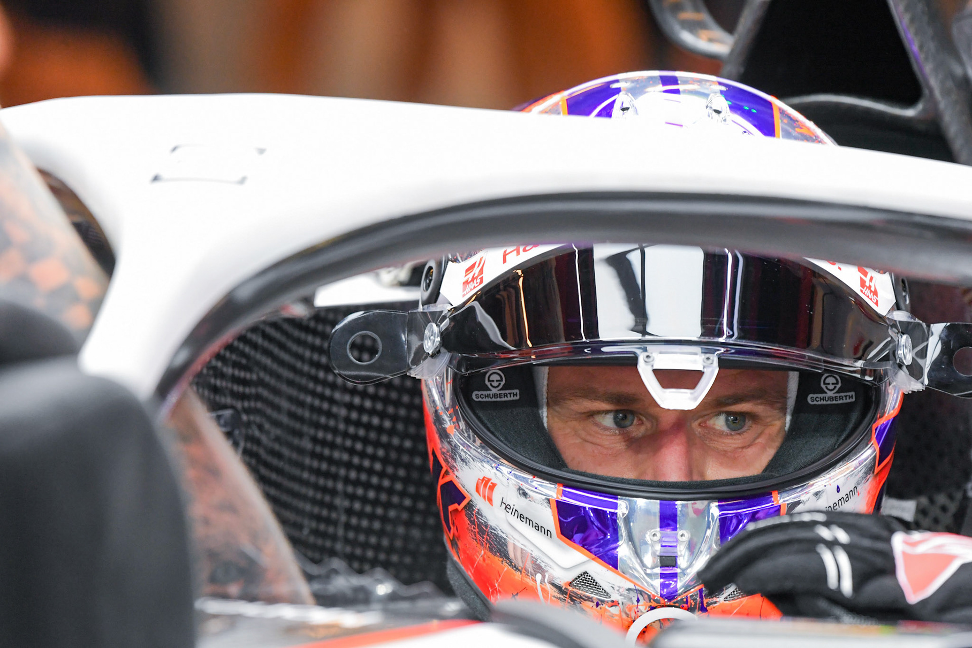 Nico Hülkenberg (GER) Haas F1 Team; Formel 1 GP Abu Dhabi. Freitag 24.11.2023