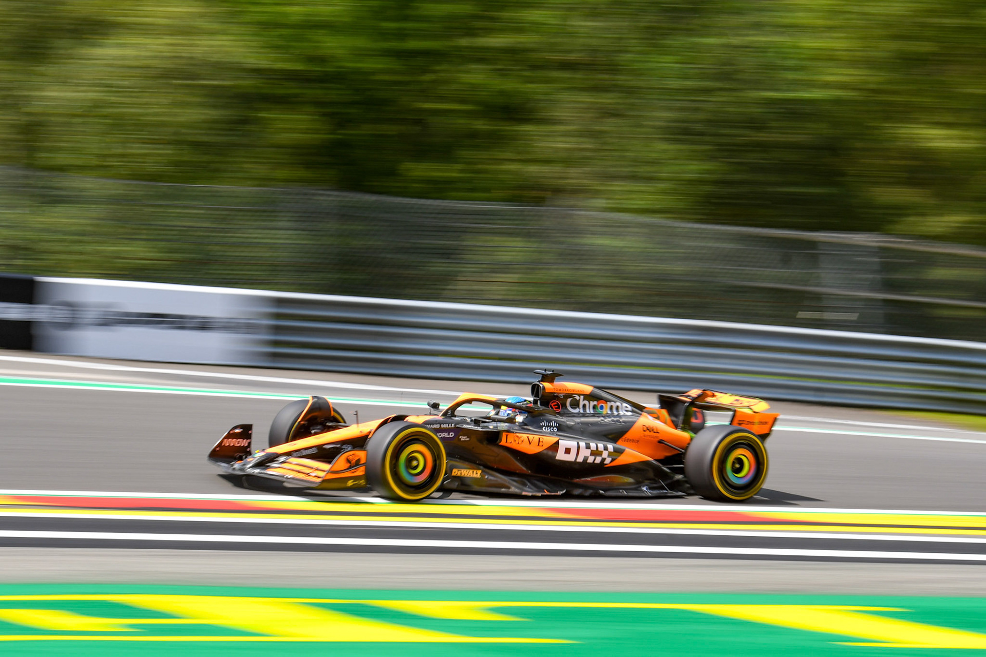 Oscar Piastri #81, McLaren Formula 1 Team;Formel 1 GP Spa / Belgien. Freitag, 26.07.2024