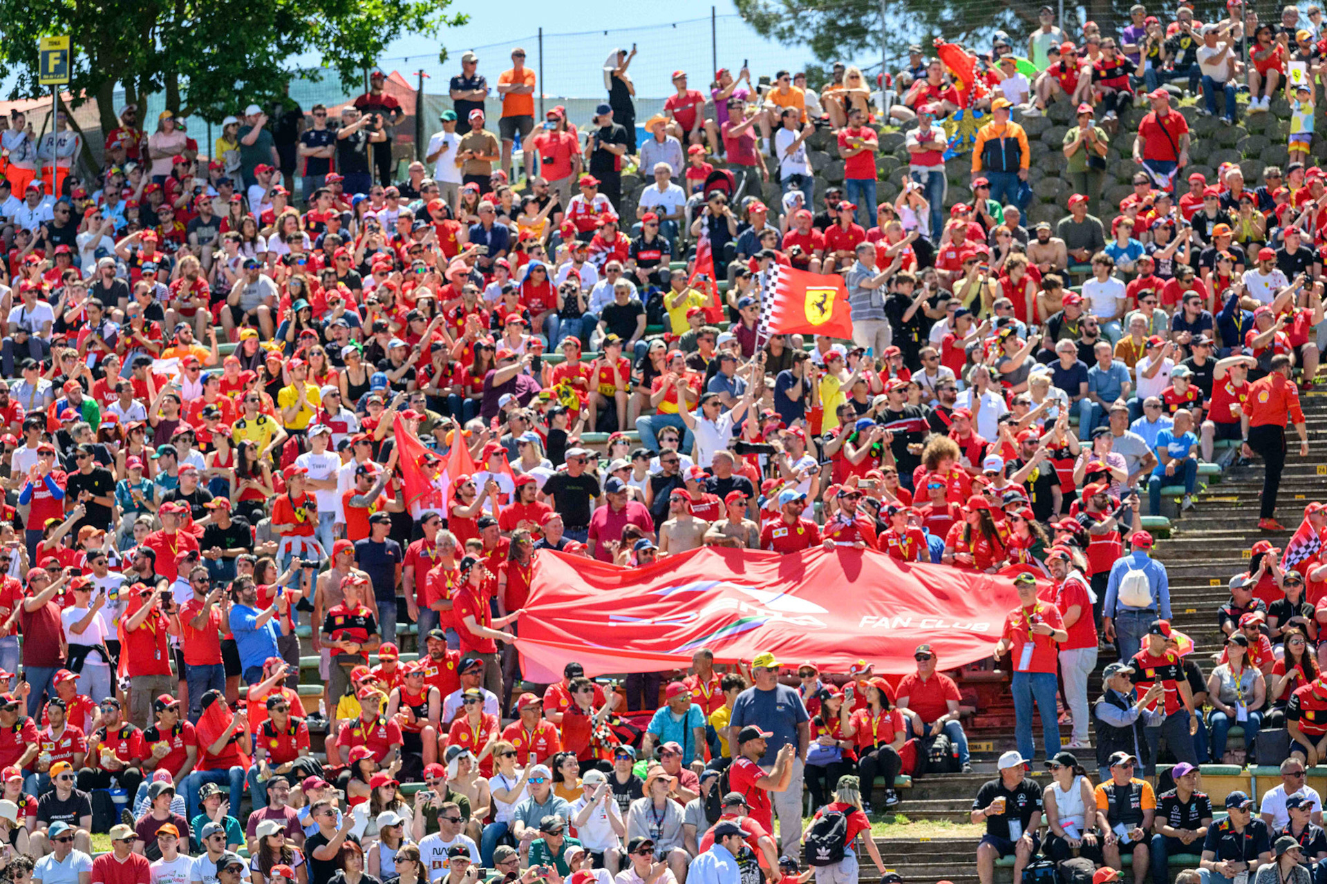Tifosi; F1 GP Imola / Italien Samstag, 18.05.2024