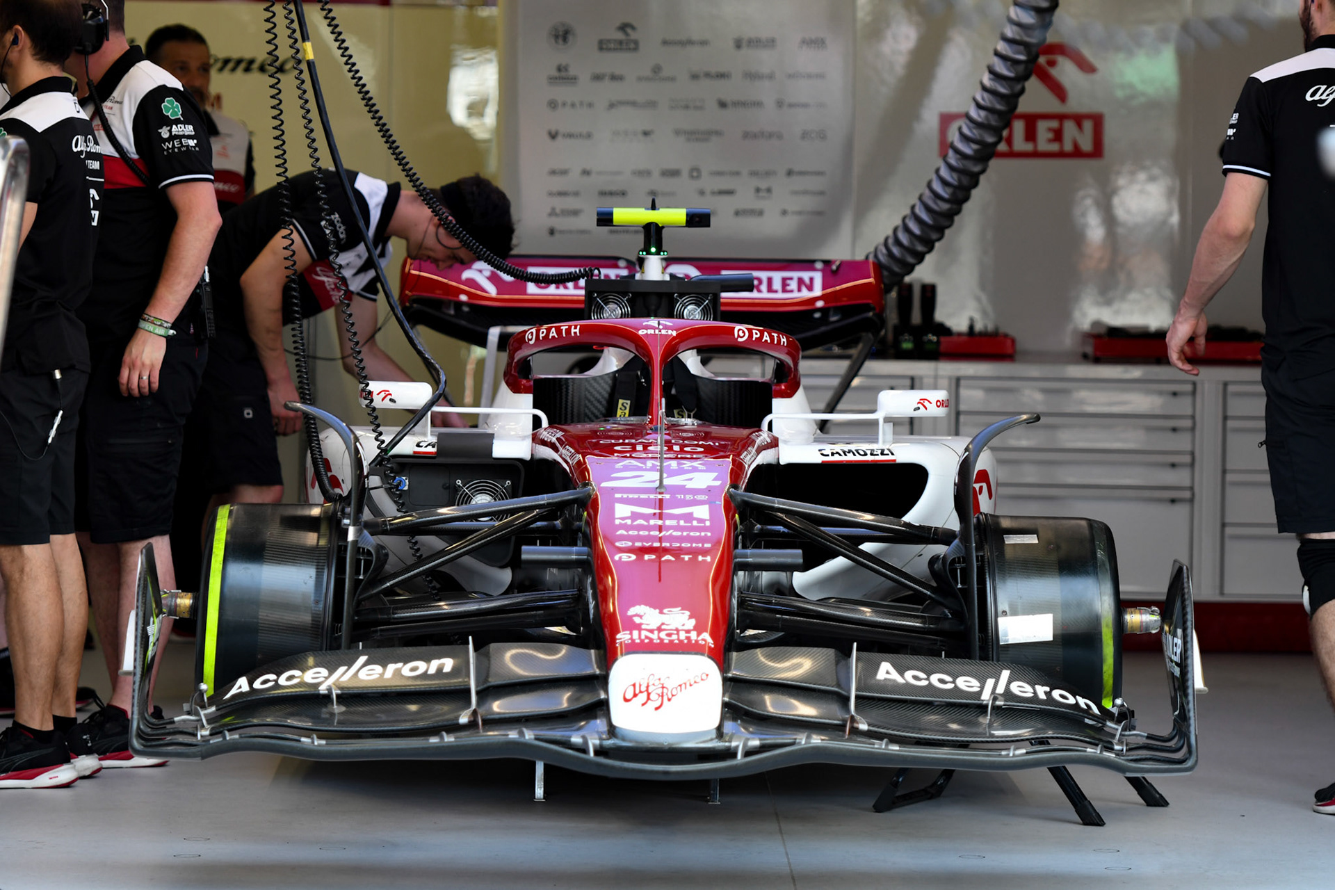 Guanyu Zhou (CHN) Alfa Romeo Racing; Formel 1 Monaco am 28.05.2022