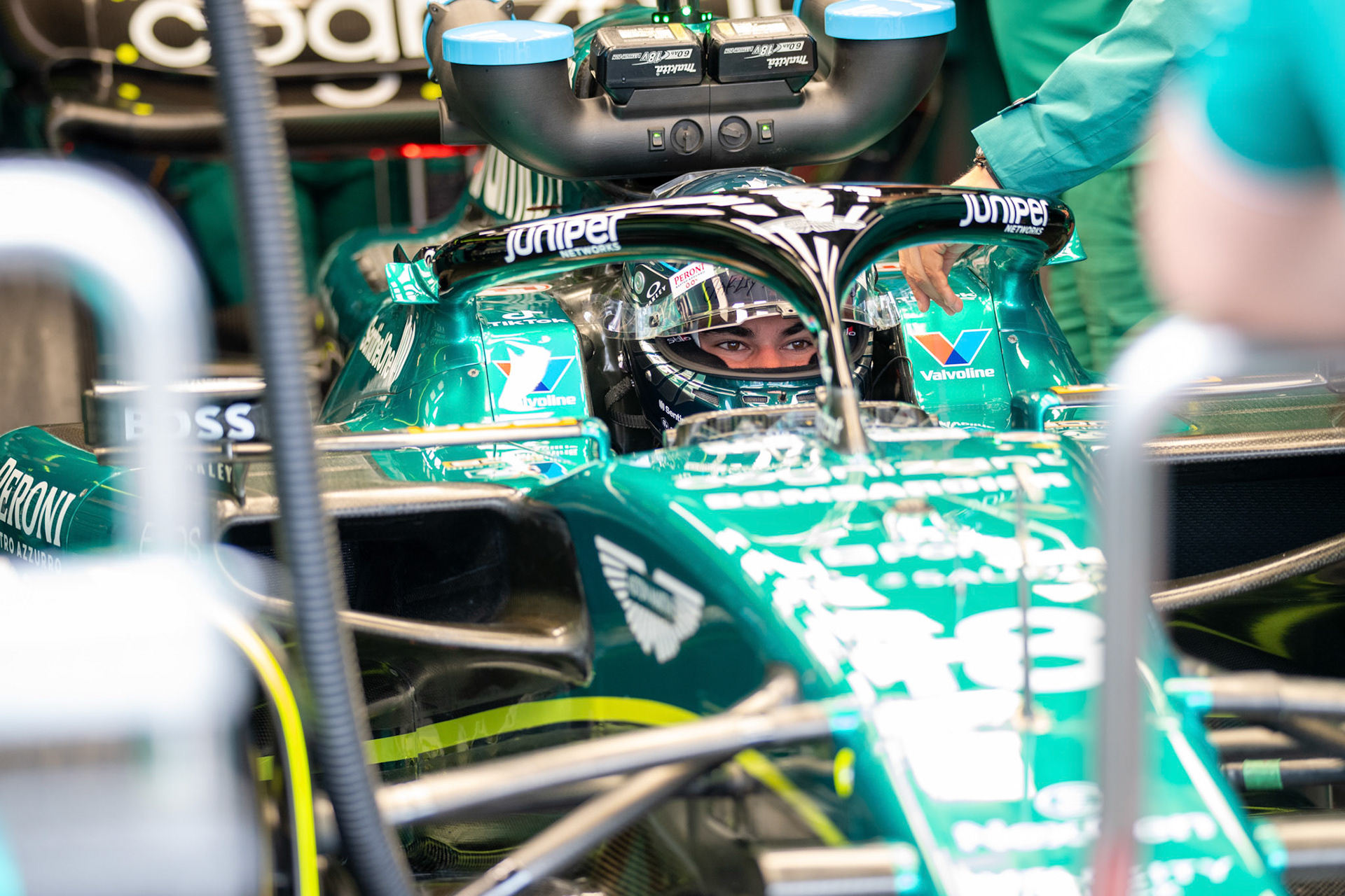 Lance Stroll (CAN) Aston Martin Formula One Team; Formel 1 GP Holland / Zandvoort. Samstag, 26.08.2023