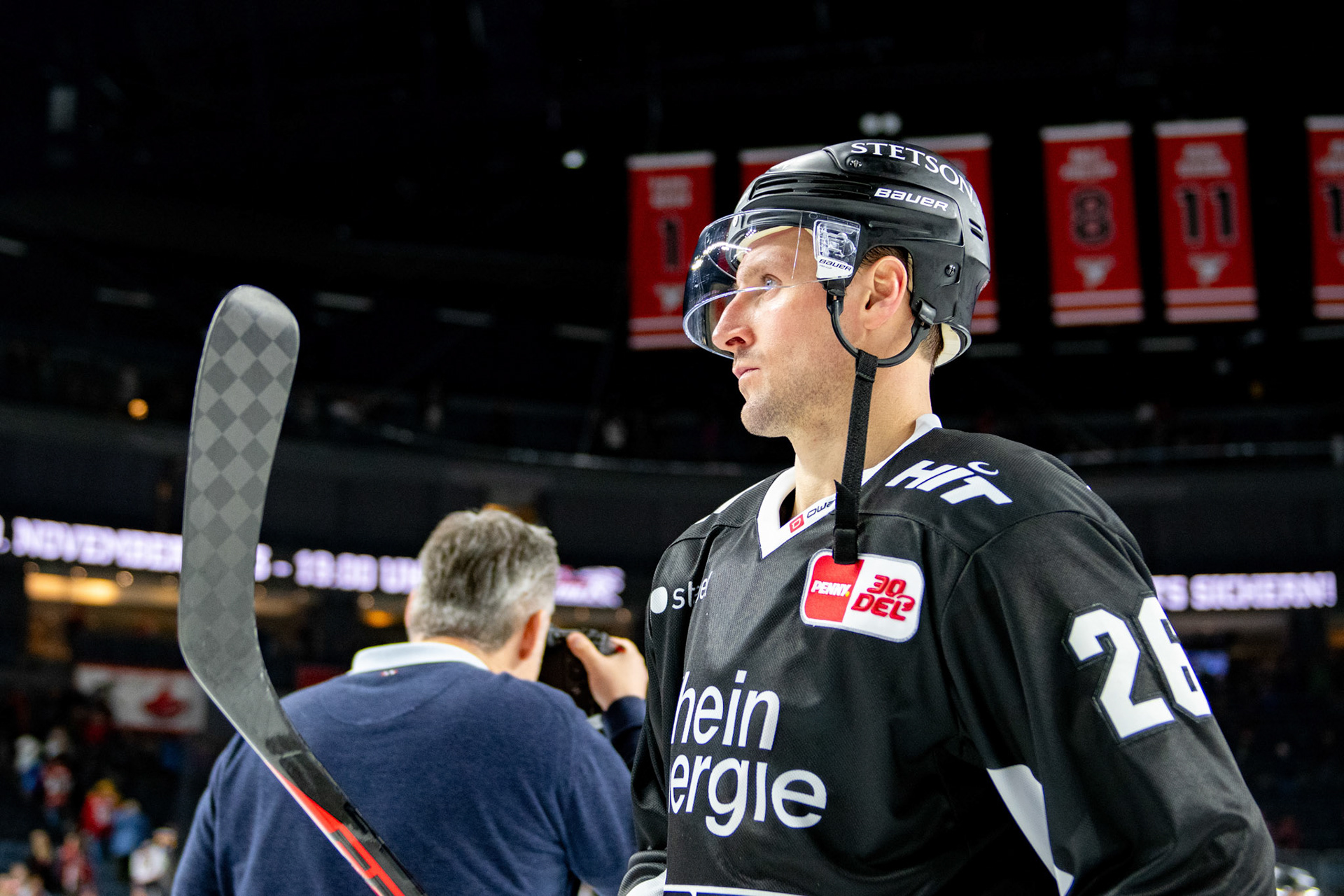 David Mcintyre; DEL Kölner Haie - Bremerhaven Fischtown Pinguins, 01.11.2023