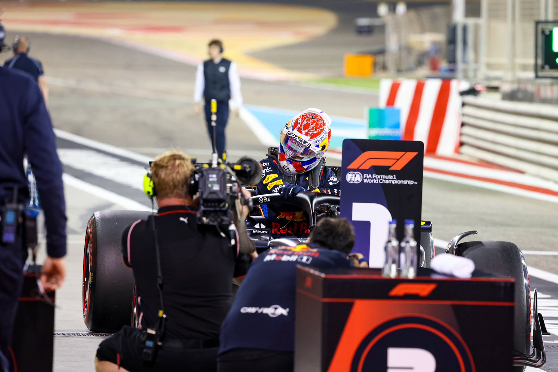 Max Verstappen #1, Oracle Red Bull Racing; Formel 1 GP Bahrain. Freitag 01.03.2024