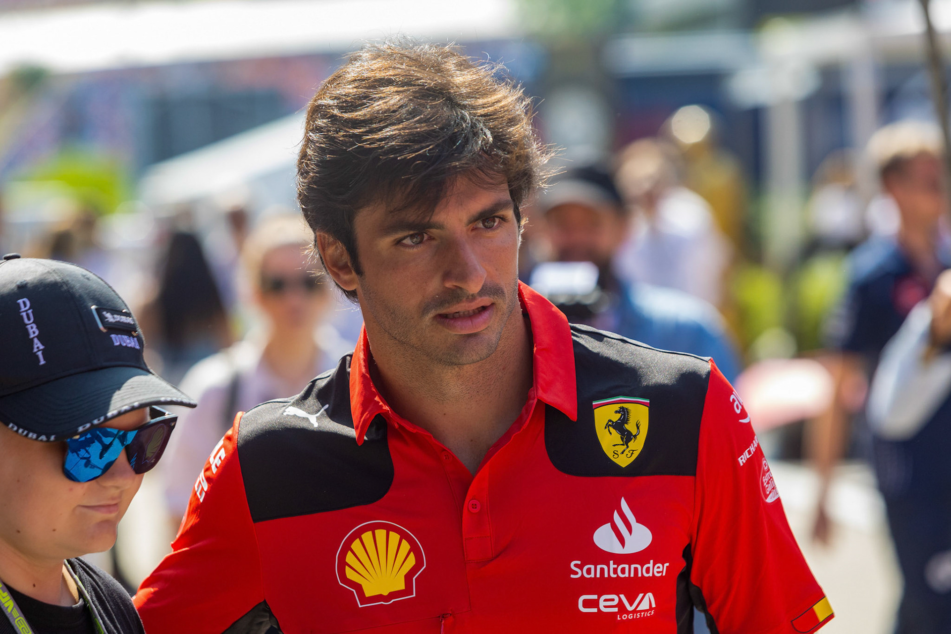 Carlos Sainz (ESP) Scuderia Ferrari; Formel 1 GP Budapest / Ungarn. Sonntag, 23.07.2023