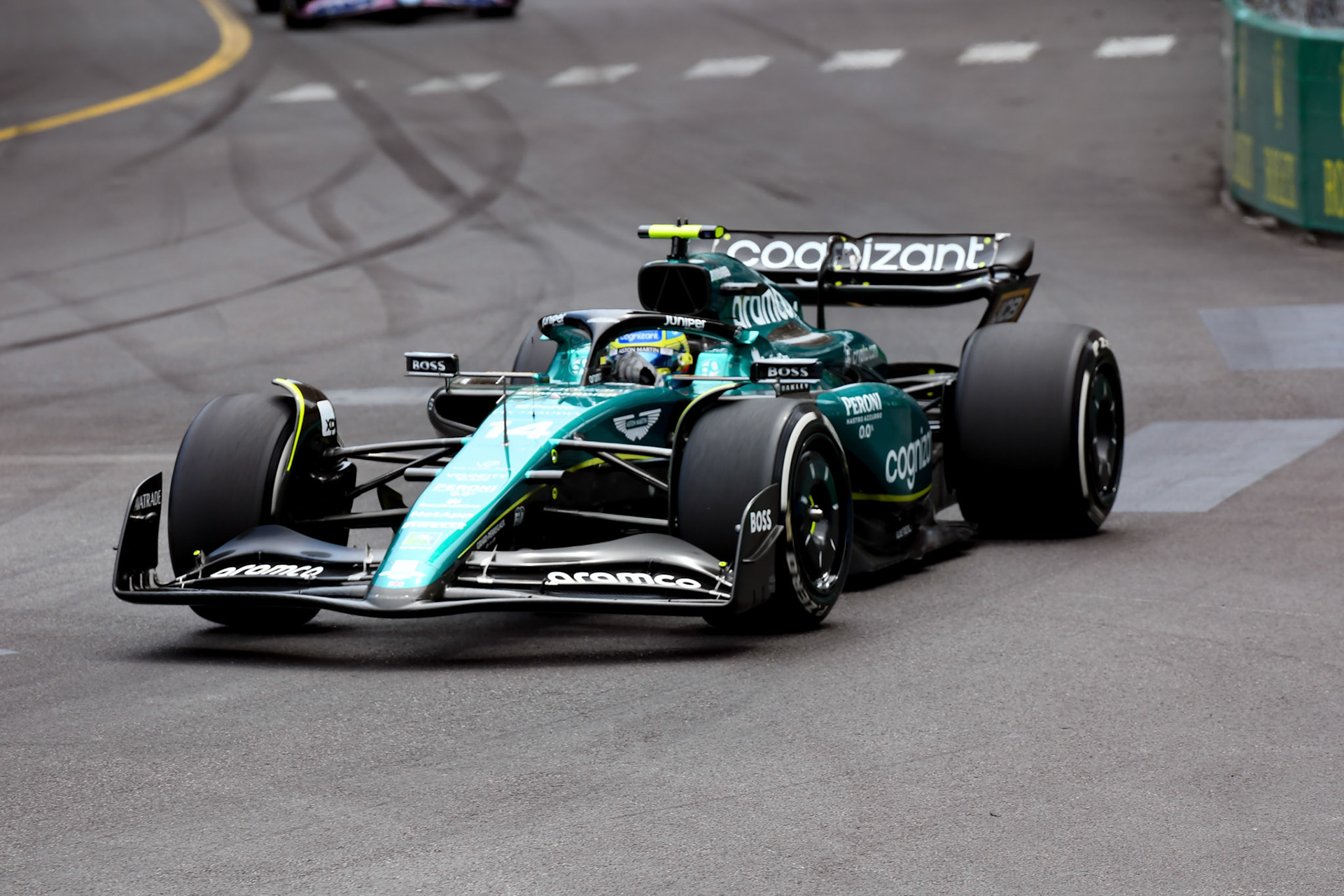 Fernando Alonso (ESP) Aston Martin Formula One Team; Formel 1 GP Monaco. Sonntag 28.05.2023