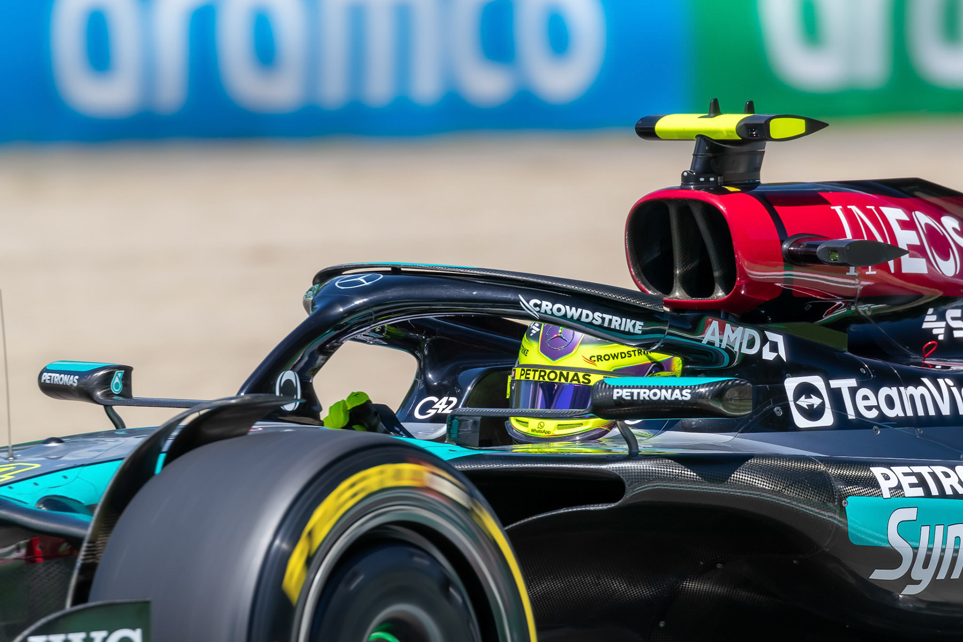 Lewis Hamilton #44, Mercedes-AMG Petronas F1 Team; F1 GP Imola / Italien Freitag, 17.05.2024