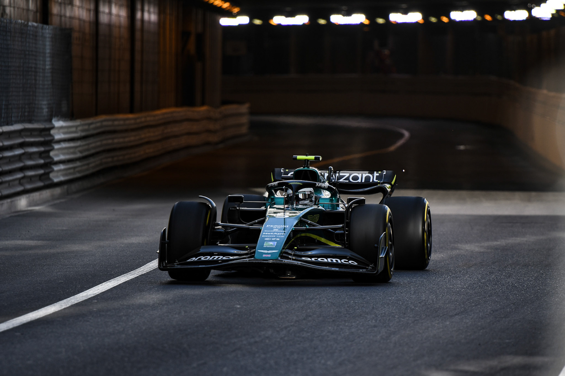 Sebastian Vettel (Ger) Aston Martin Cognizant Formula One Team; Formel 1 Monaco am 27.05.2022