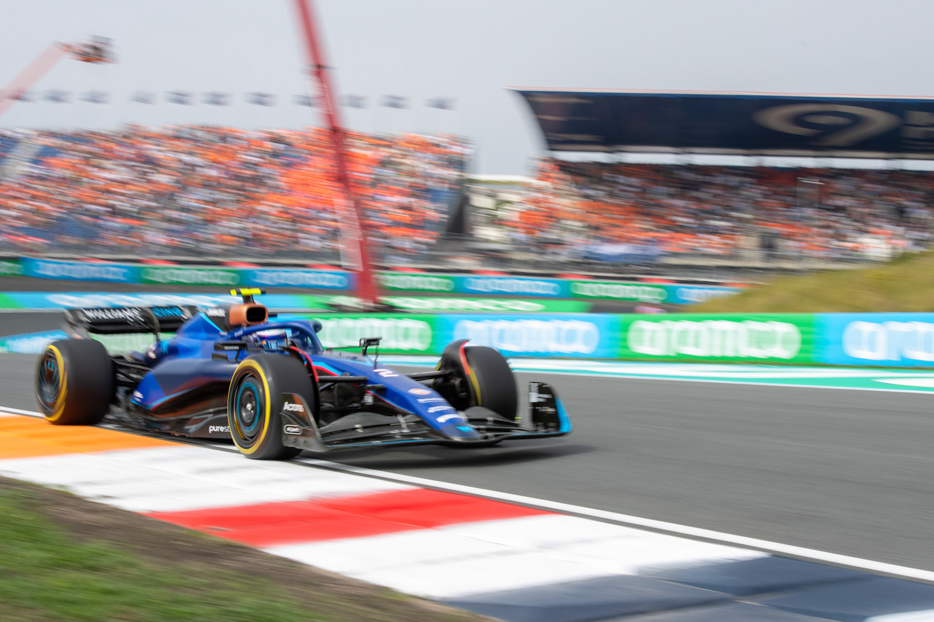 Logan Sargeant (USA) Williams Racing;Formel 1 GP Holland / Zandvoort. Freitag, 25.08.2023