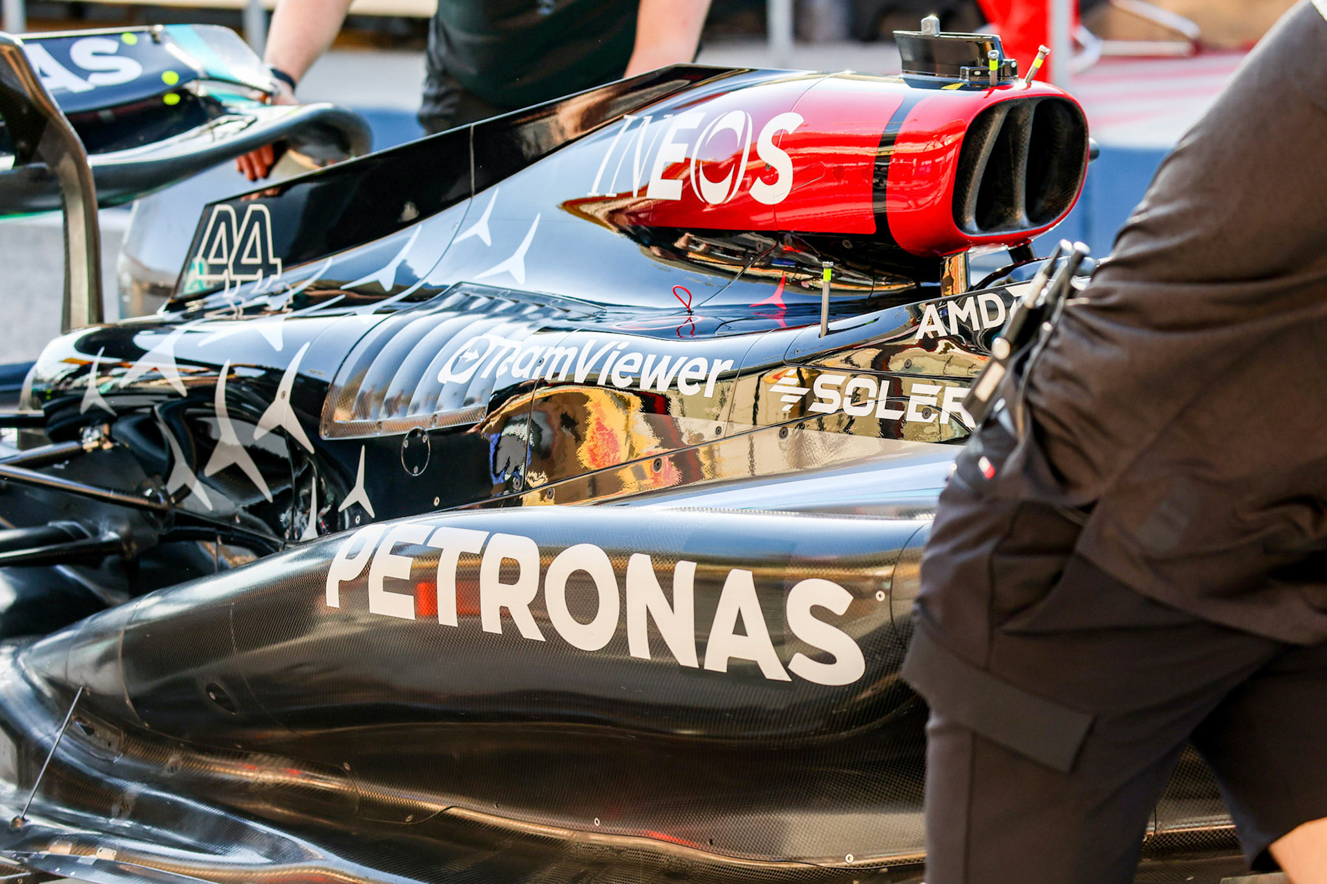 Lewis Hamilton #44, Mercedes-AMG Petronas F1 Team; Formel 1 Pre-Season Tests Bahrain. Donnerstag, 22.02.2024