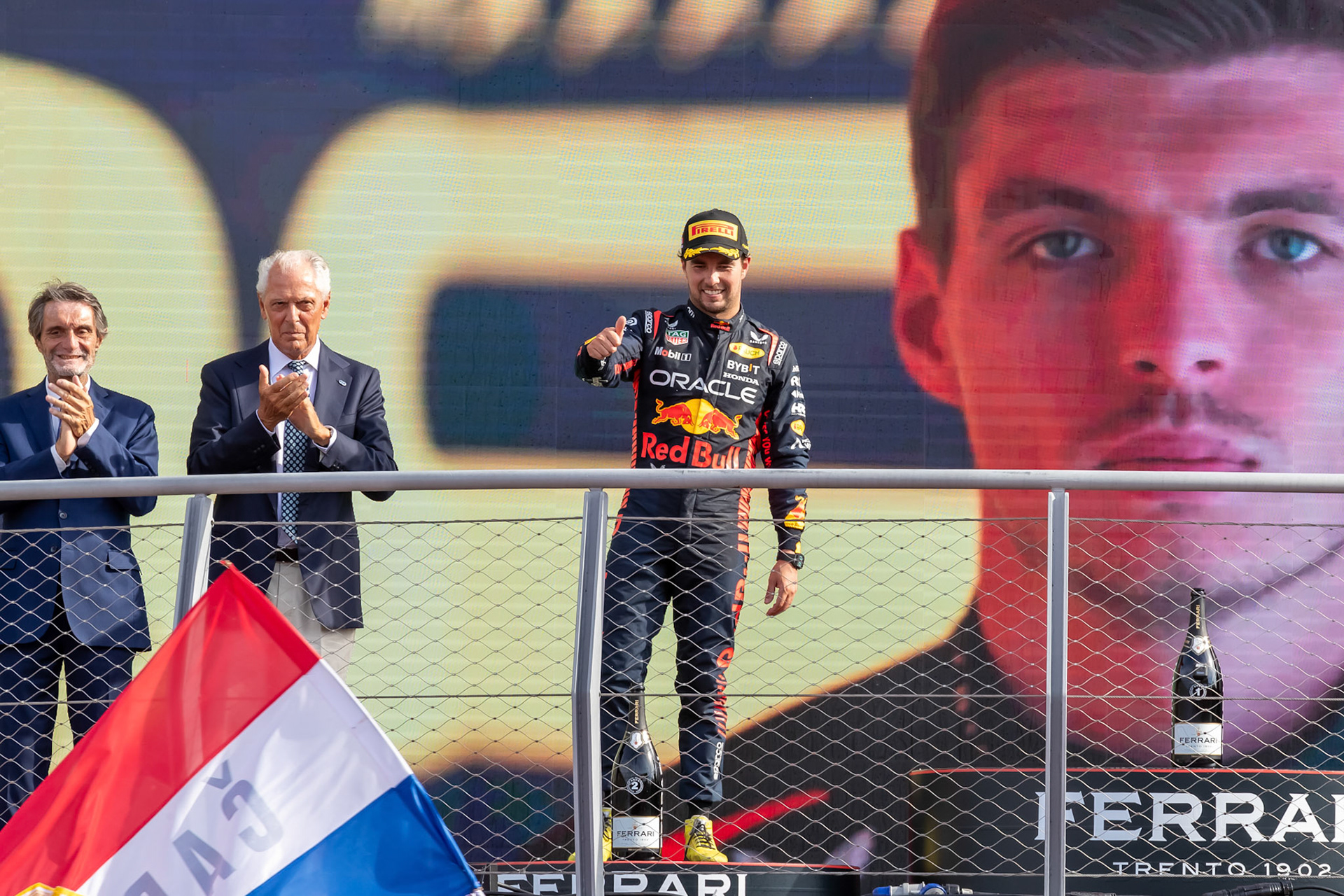 Sergio Perez (MEX) Red Bull Racing; Formel 1 GP Italien / Monza. Sonntag, 03.09.2023