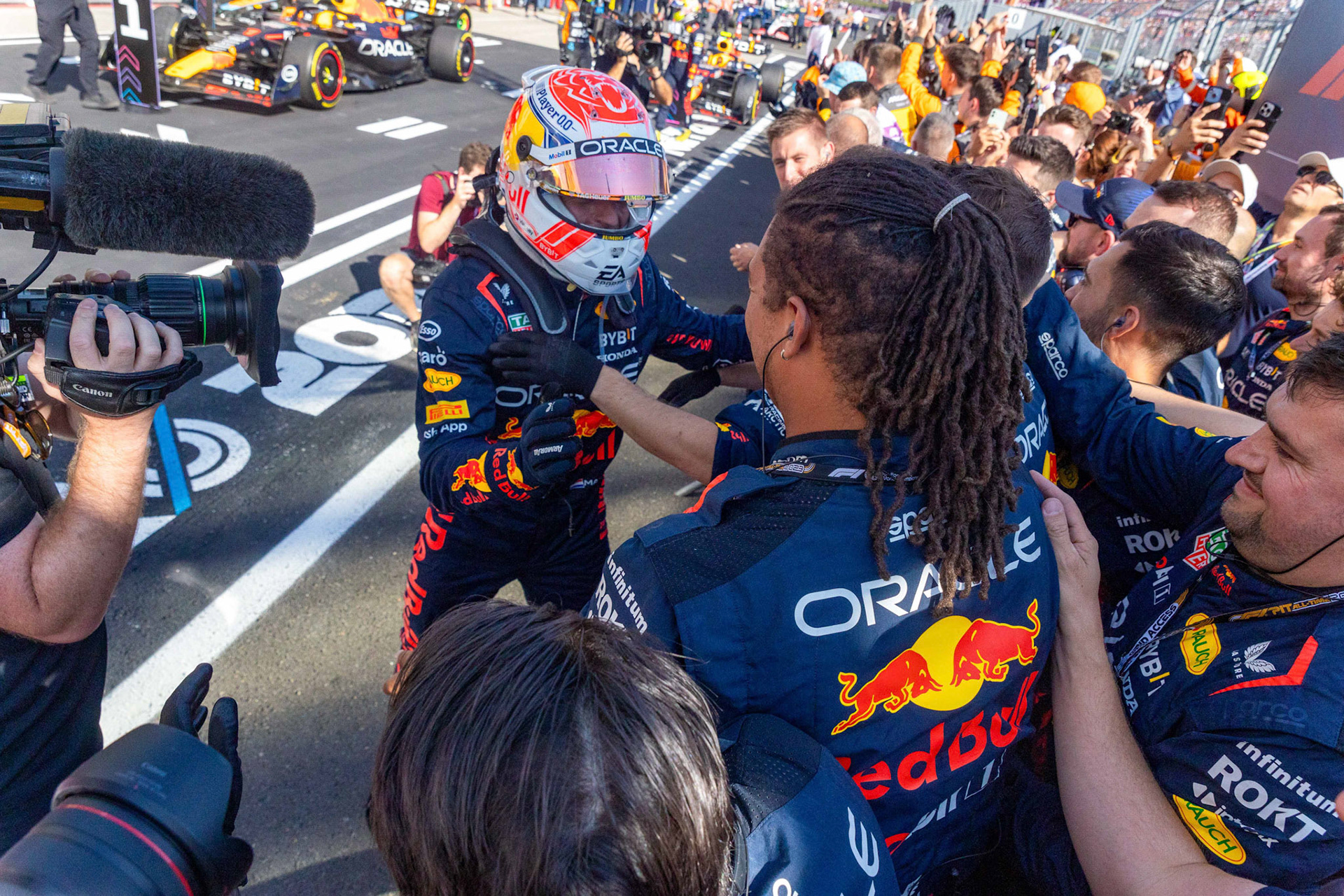 Max Verstappen (NED) Red Bull Racing;Formel 1 GP Budapest / Ungarn. Sonntag, 23.07.2023