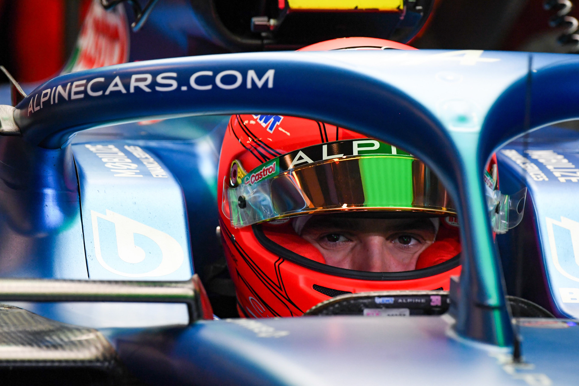 Esteban Ocon (FRA) Alpine F1 Team; Formel 1 GP Abu Dhabi. Freitag 24.11.2023