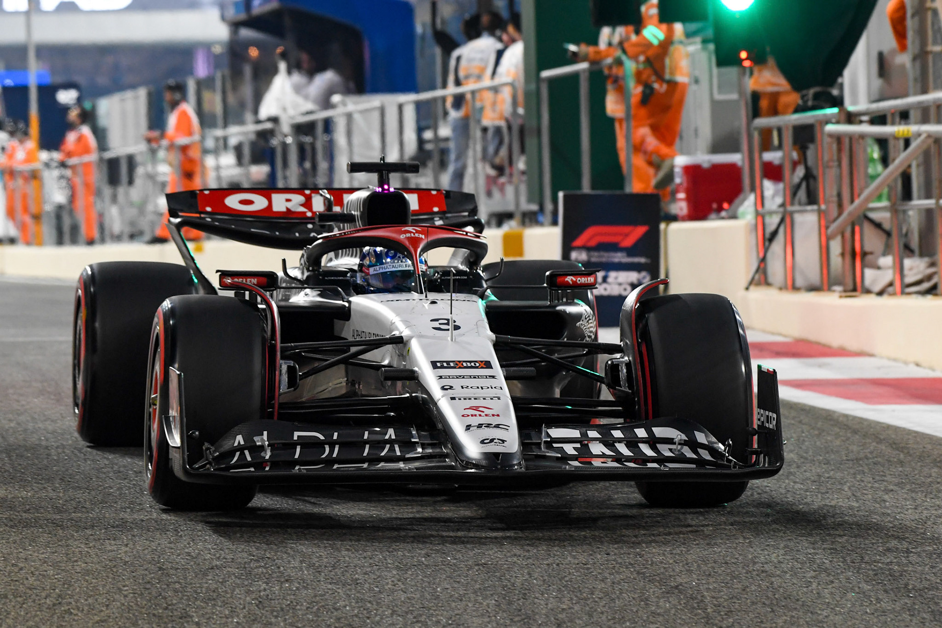 Daniel Ricciardo; Formel 1 GP Abu Dhabi. Freitag 24.11.2023