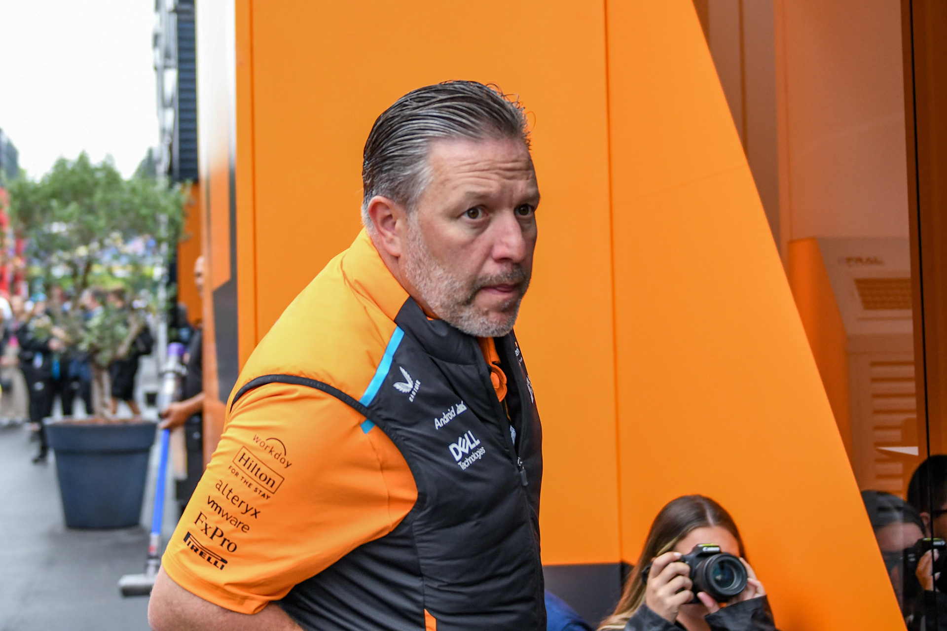 Zak Brown, Teamchef McLaren Formula 1 Team;Formel 1 GP Spa / Belgien. Samstag, 27.07.2024