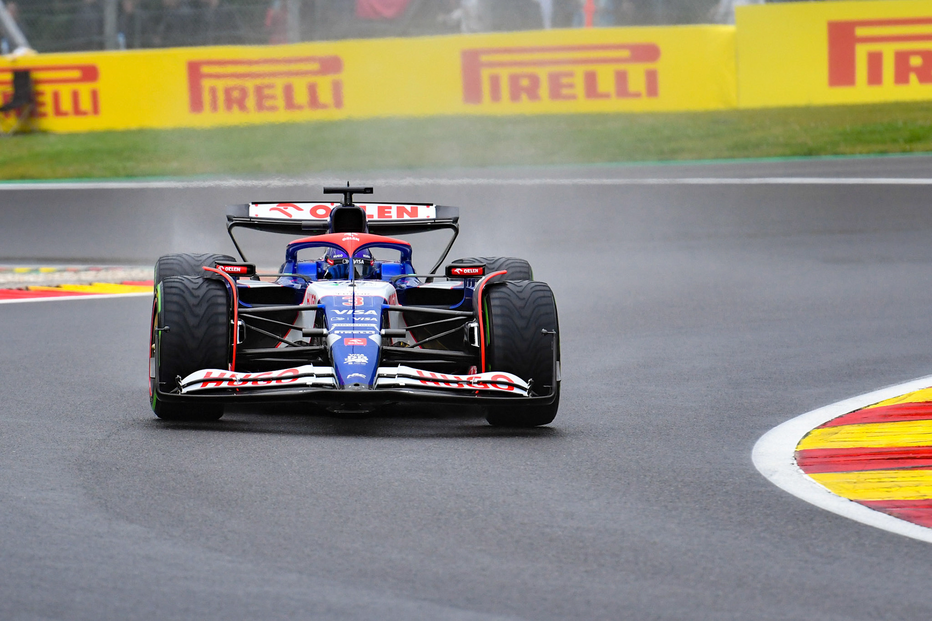 Daniel Ricciardo, #3, Visa Cash App RB Formula One Team;Formel 1 GP Spa / Belgien. Samstag, 27.07.2024