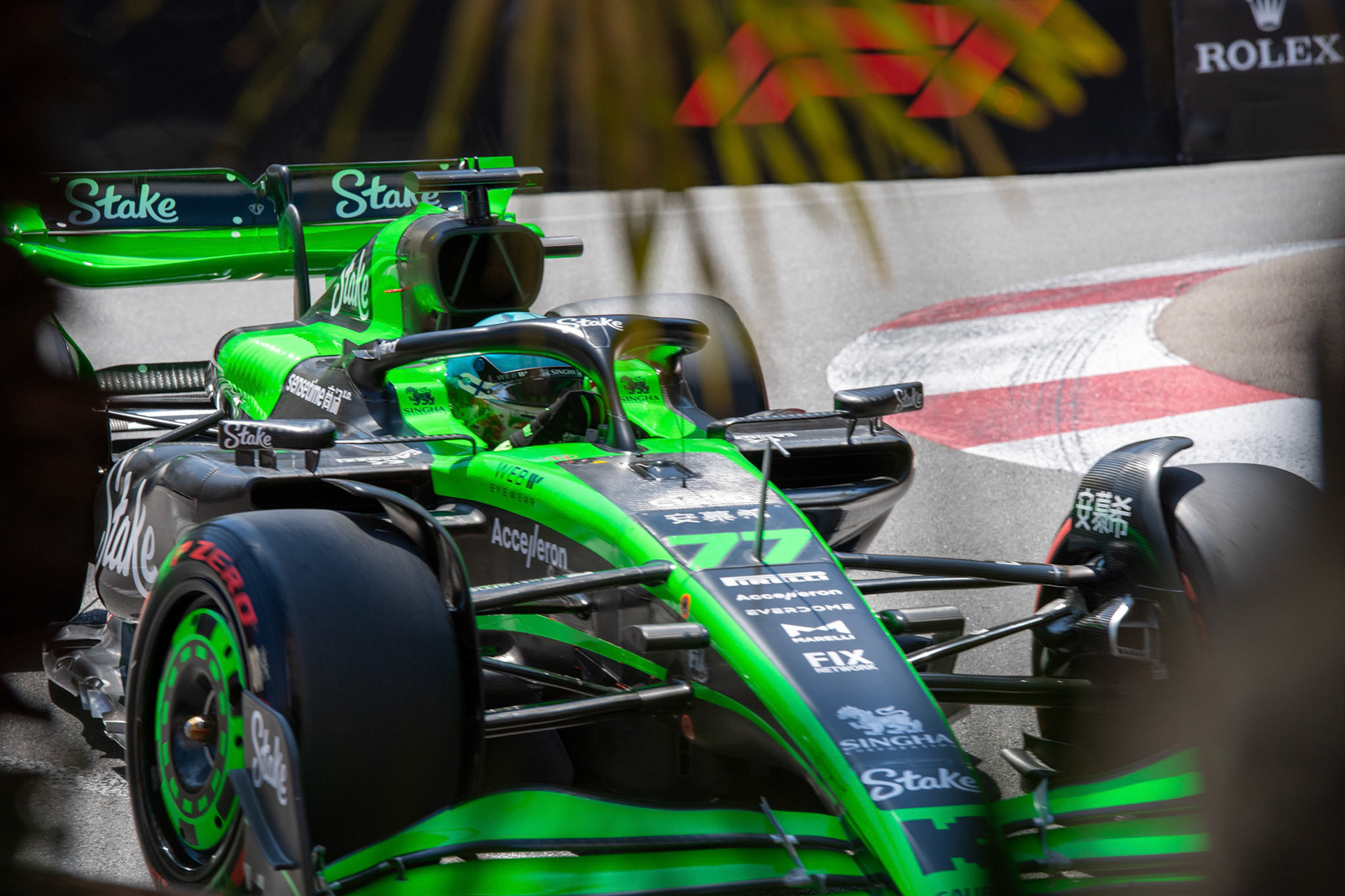 Valtteri Bottas #77, Stake F1 Team Kick Sauber; Formel1 GP Monaco Samstag, 25.05.2024