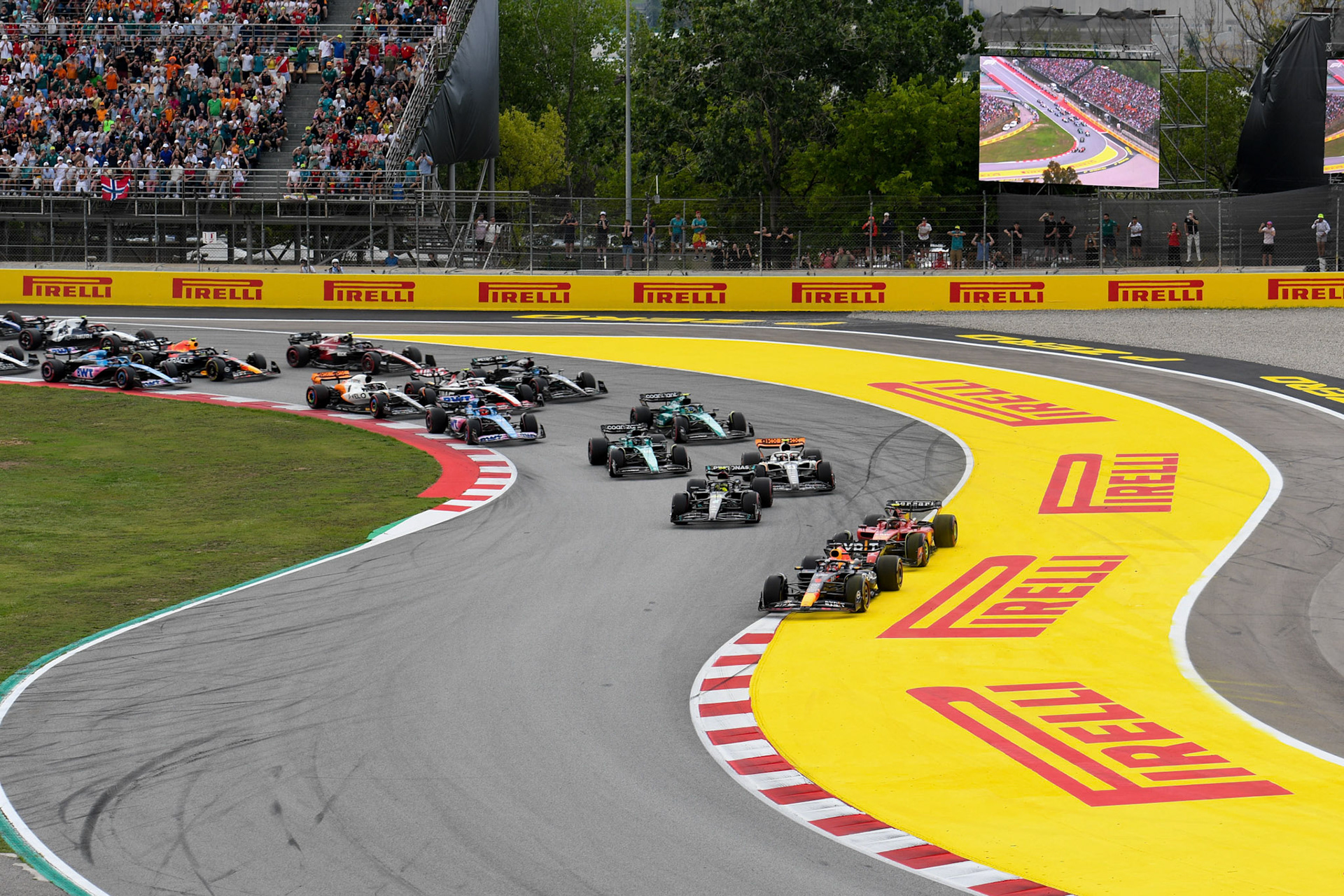 Rennstart; Formel 1 GP Barcelona. Sonntag 04.06.2023
