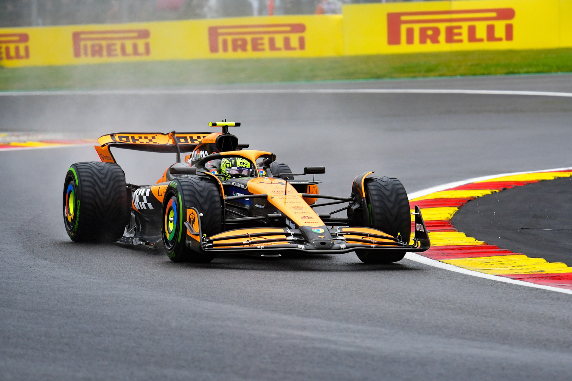 Lando Norris #4, McLaren Formula 1 Team;Formel 1 GP Spa / Belgien. Samstag, 27.07.2024