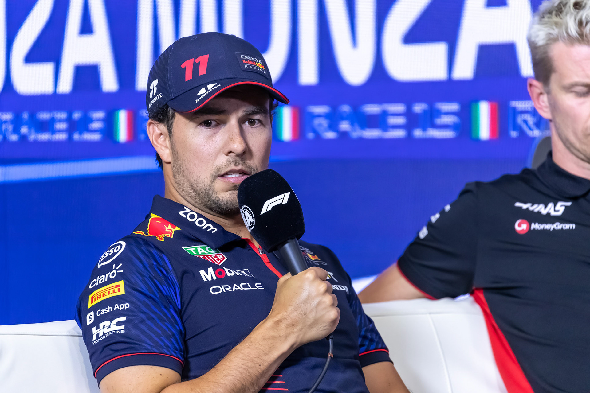 Sergio Perez (MEX) Red Bull Racing; Formel 1 GP Italien / Monza. Donnerstag, 31.08.2023