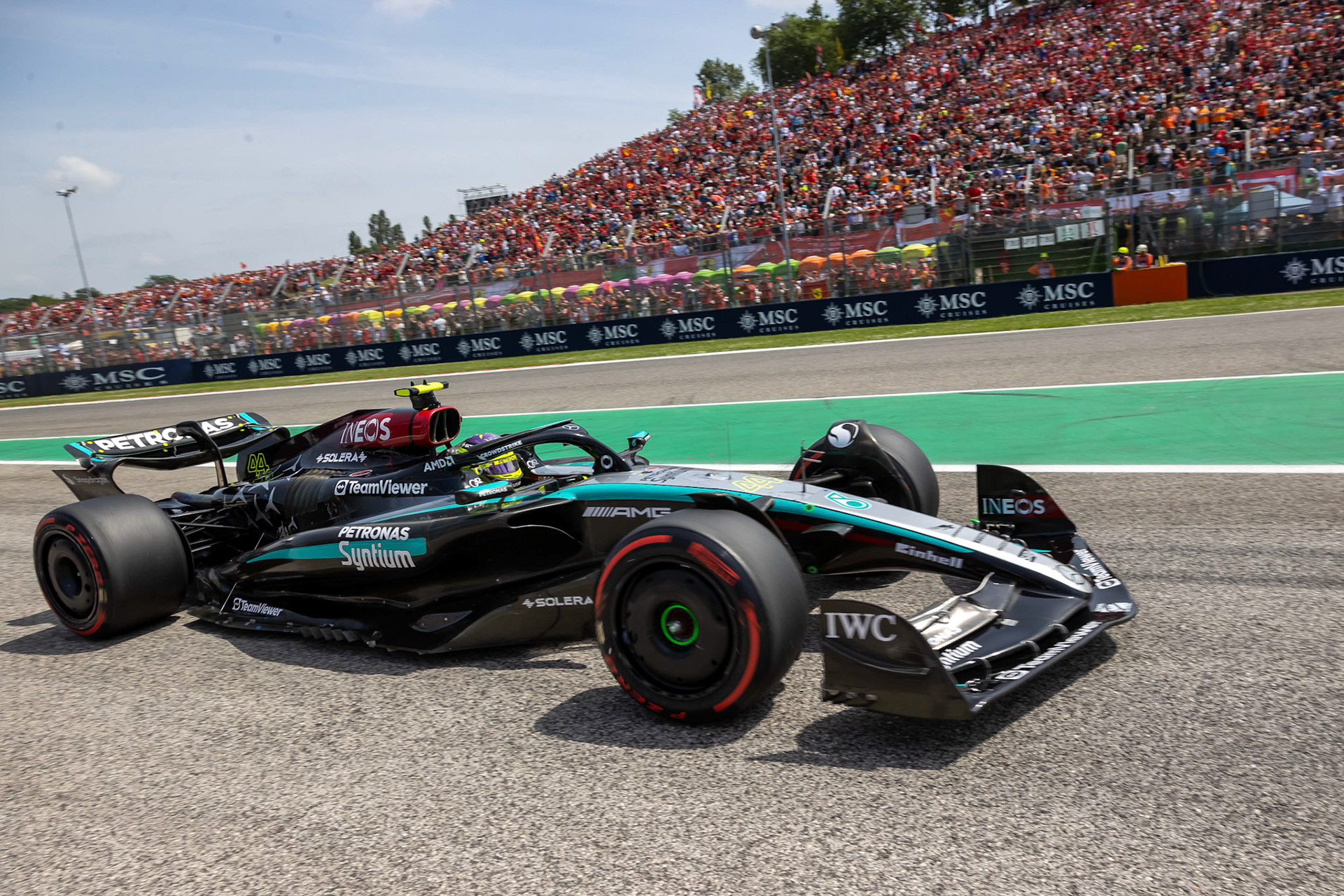 Lewis Hamilton #44, Mercedes-AMG Petronas F1 Team; F1 GP Imola / Italien Sonntag, 19.05.2024
