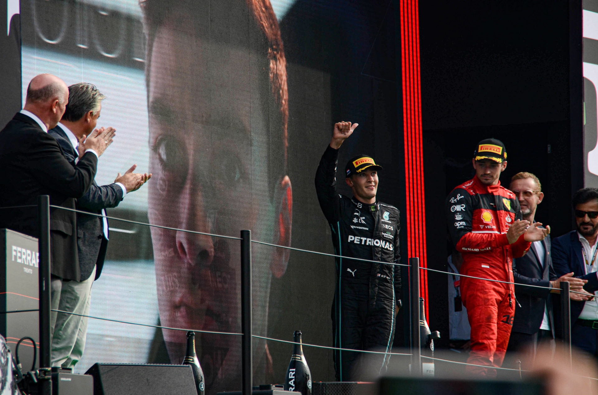 George Russell (GBR) Merceds AMG Petronas Formel 1 GP Holland Zandvoort, Sonntag, 04.09.2022