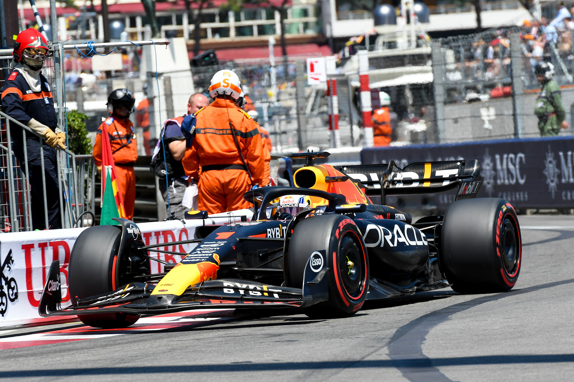 Max Verstappen (NED) Red Bull Racing; Formel 1 GP Monaco. Samstag 27.05.2023