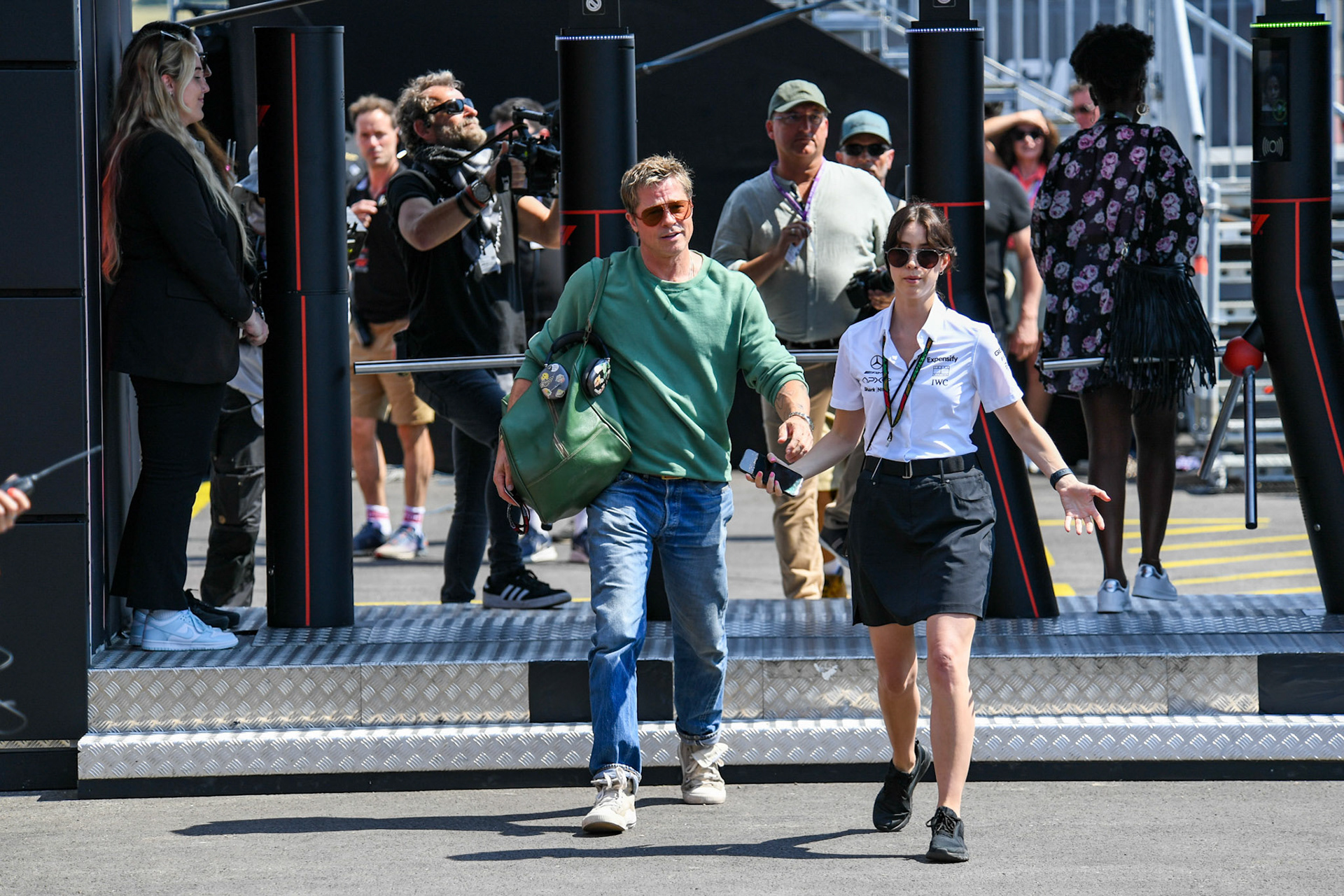 Brad Pitt alias Sonny Hayes, APX GP F1 Team;Formel 1 Budapest / Ungarn, 20.07.2024