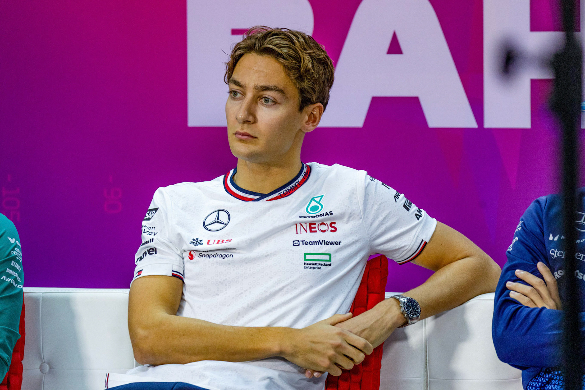 George Russell #63, Mercedes-AMG Petronas F1 Team; Formel 1 Pre-Season Tests Bahrain. Donnerstag, 22.02.2024