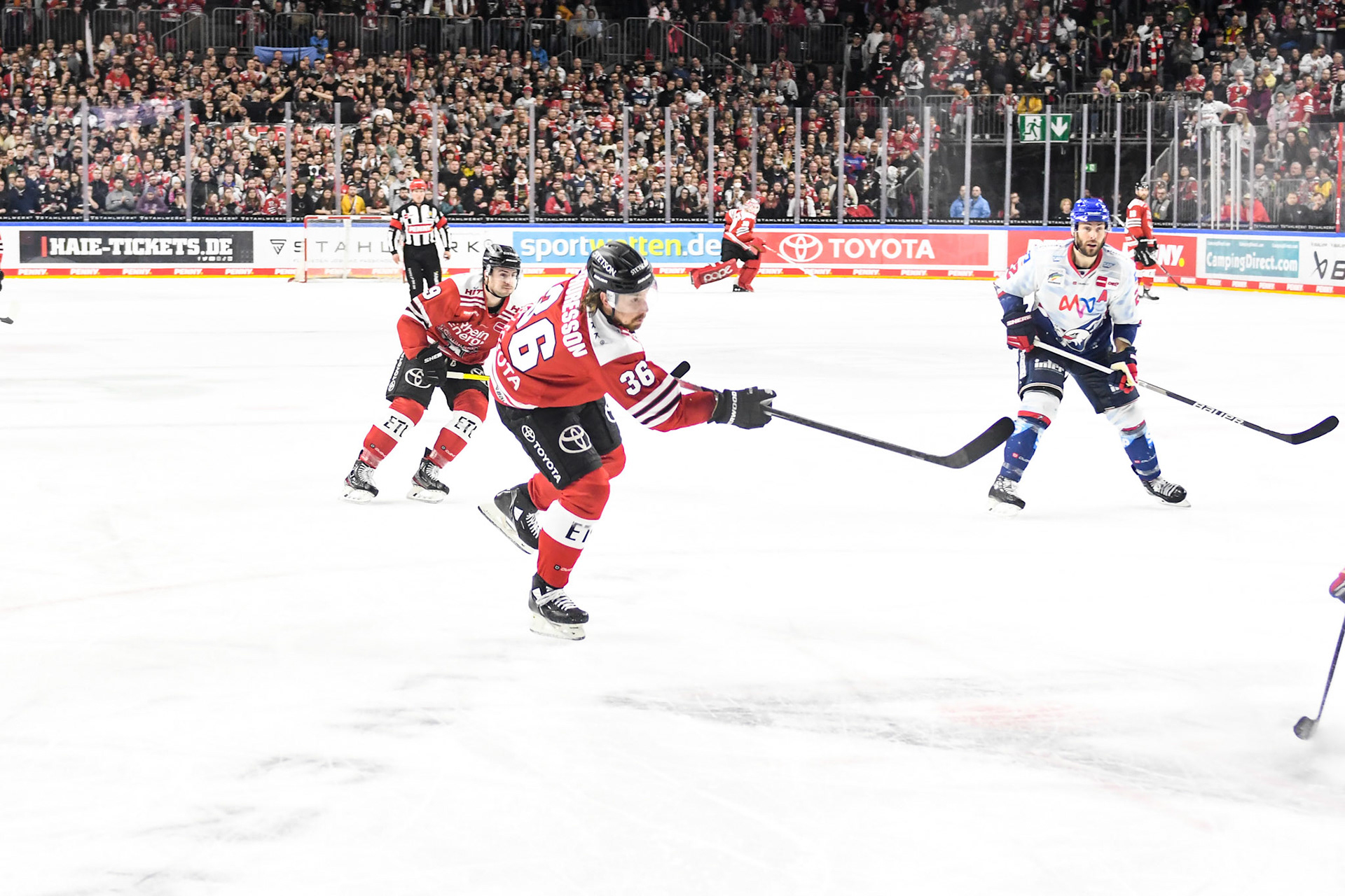 Andreas Thuresson; DEL Kölner Haie - Adler Mannheim, 17.03.2023