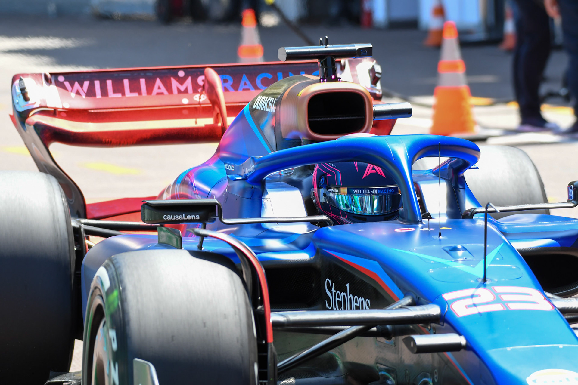 Alexander Albon (THA) Williams Racing; Formel 1 GP Monaco. Freitag 26.05.2023