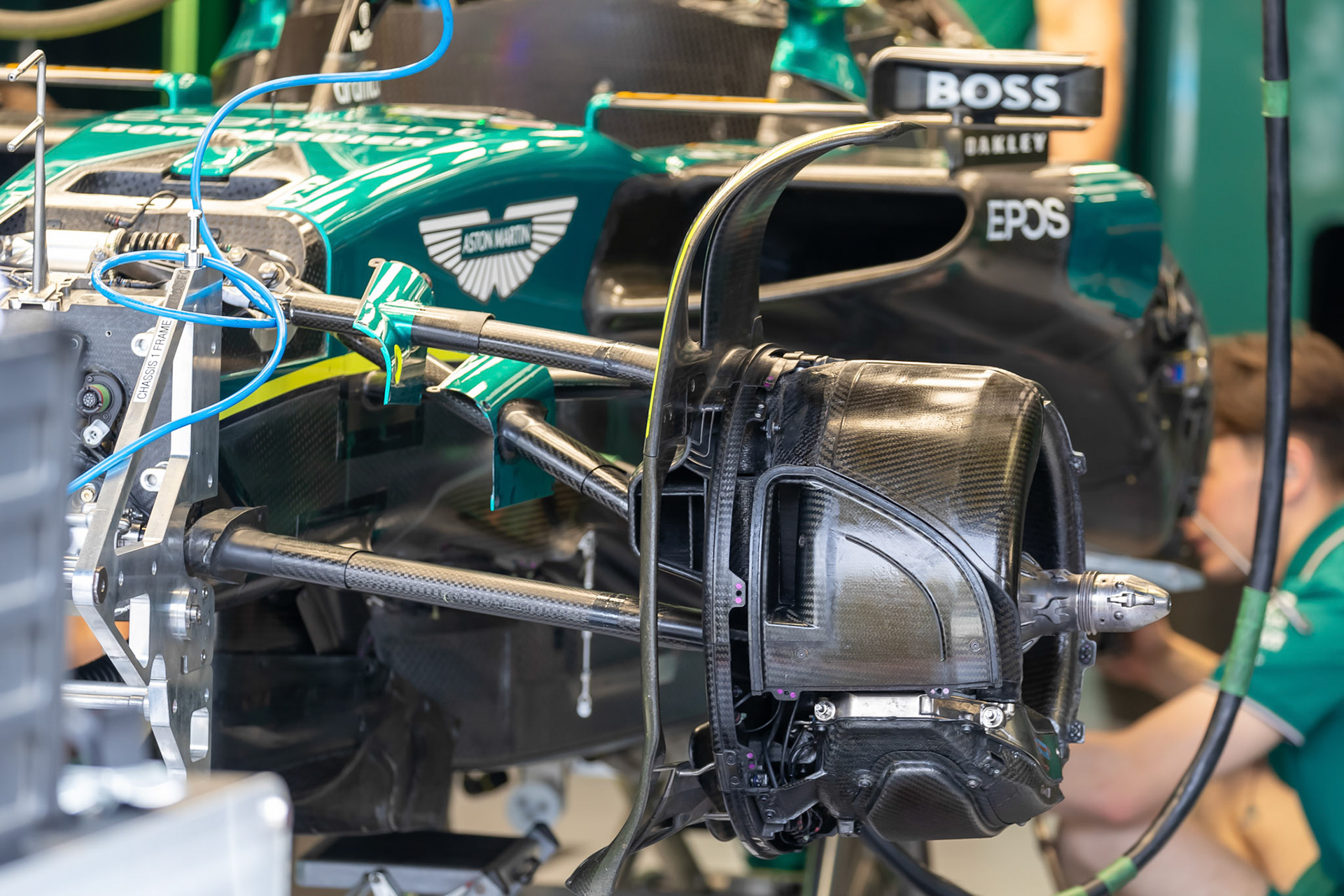 Aston Martin Formula One Team; Formel 1 GP Italien / Monza. Donnerstag, 31.08.2023