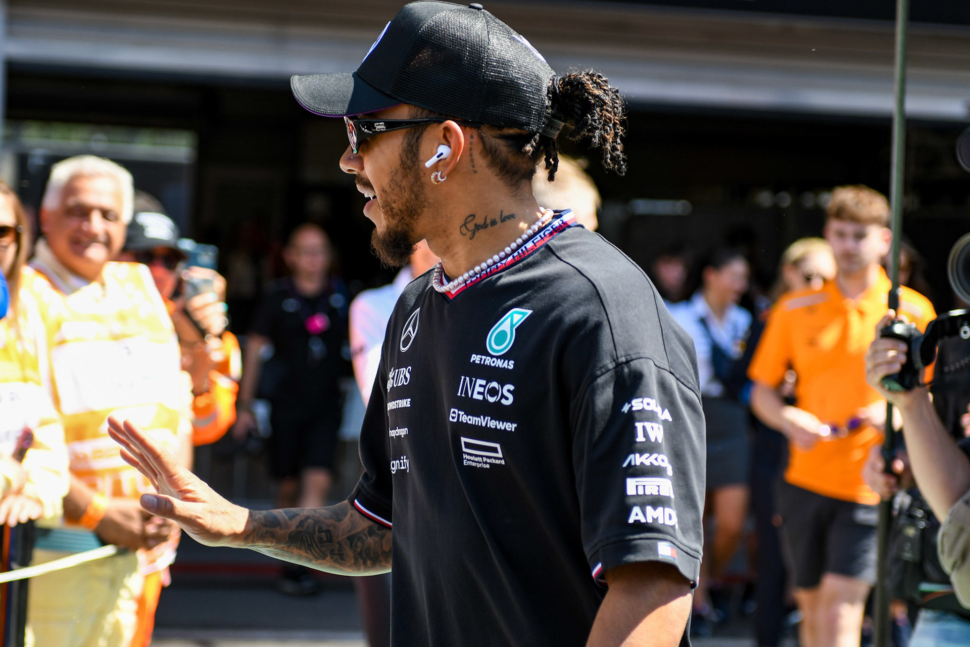 Lewis Hamilton #44, Mercedes-AMG Petronas F1 Team;Formel 1 GP Spa / Belgien. Sonntag, 28.07.2024