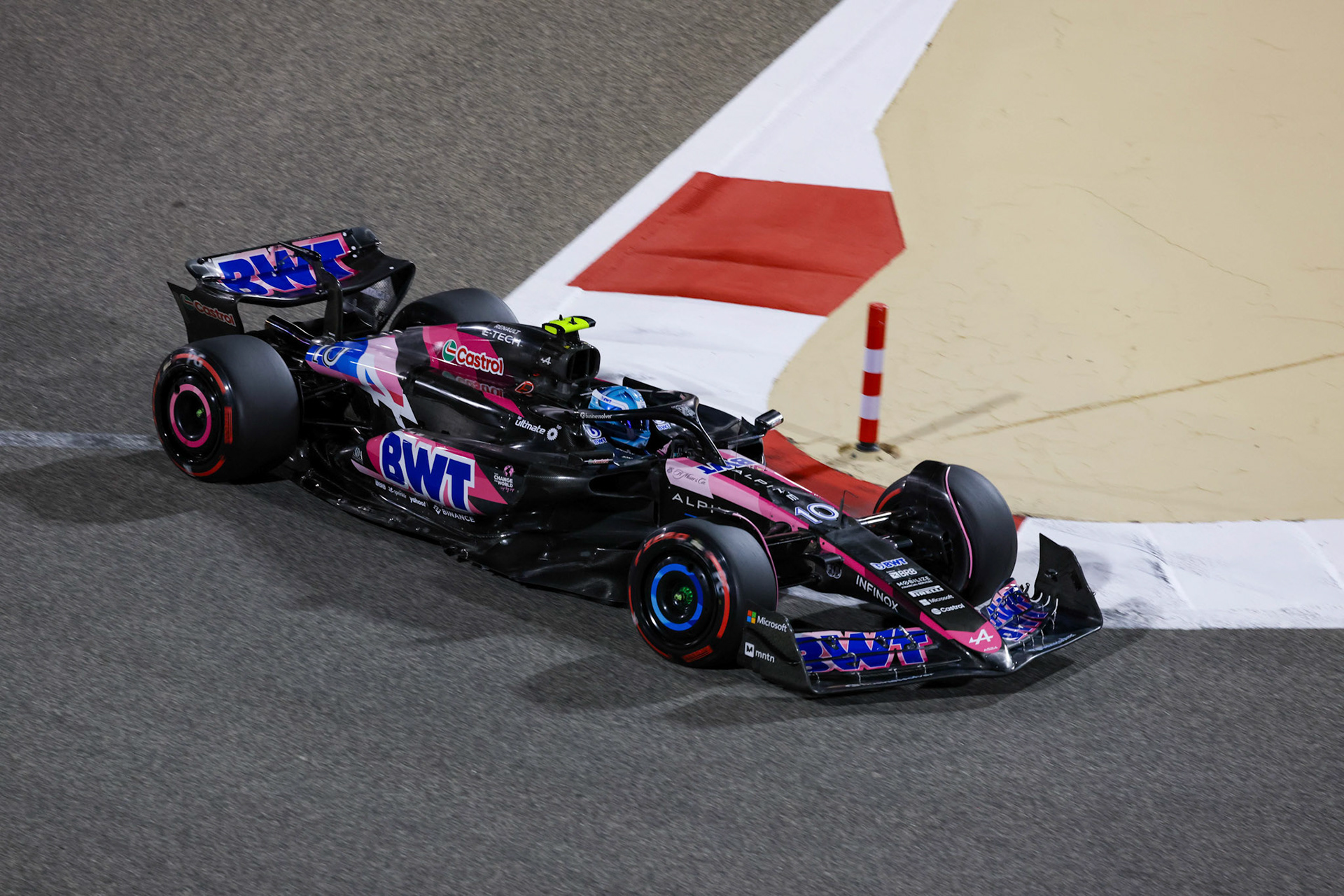 Pierre Gasly #10, BWT Alpine F1 Team; Formel 1 GP Bahrain. Freitag 01.03.2024