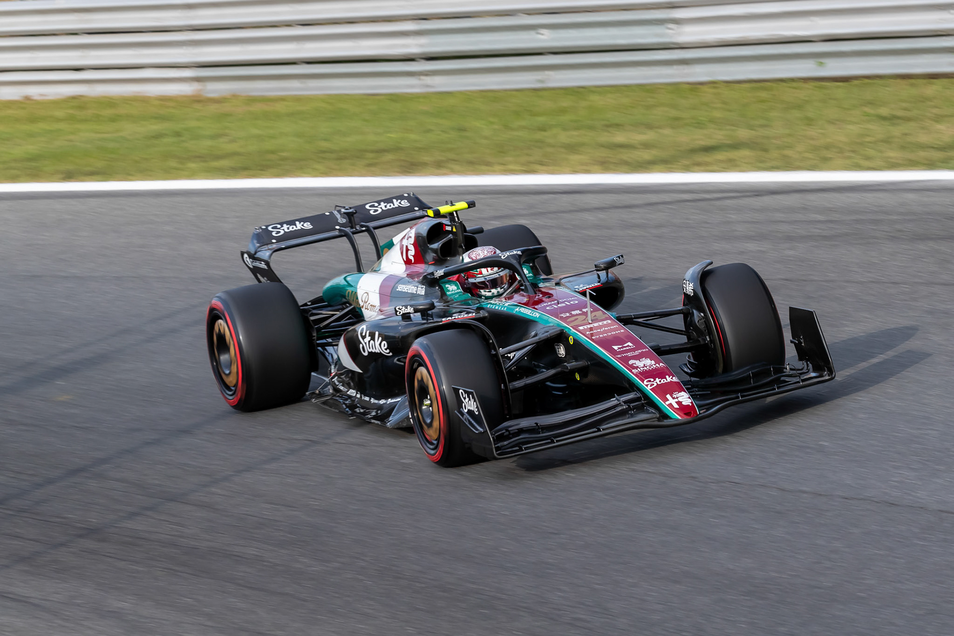 Guanyu Zhou (CHN) Alfa Romeo F1 Team;Formel 1 GP Italien / Monza. Freitag, 01.09.2023