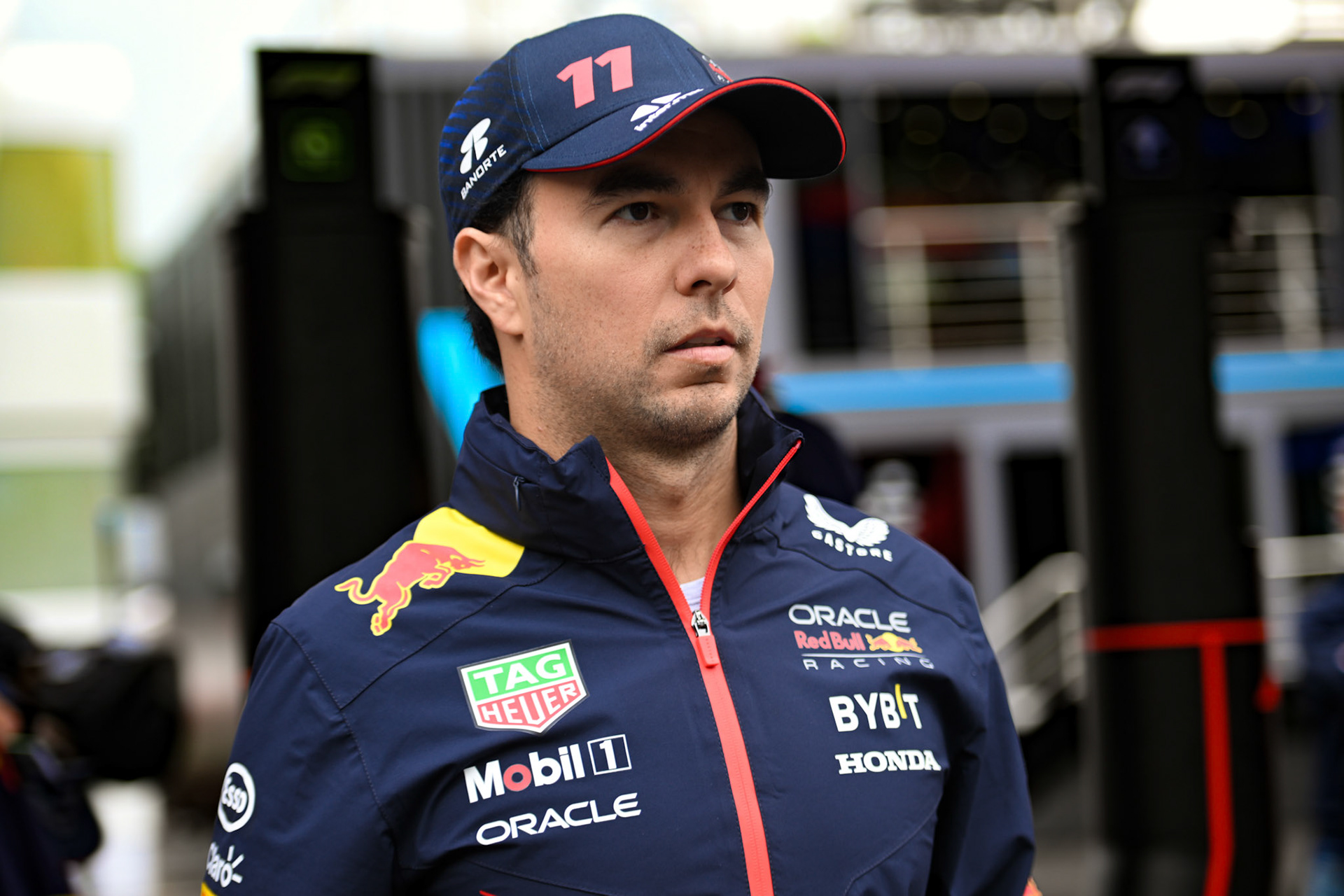 Sergio Perez (MEX) Red Bull Racing; Formel 1 GP Spa Francorchamps/ Belgien. Samstag, 29.07.2023