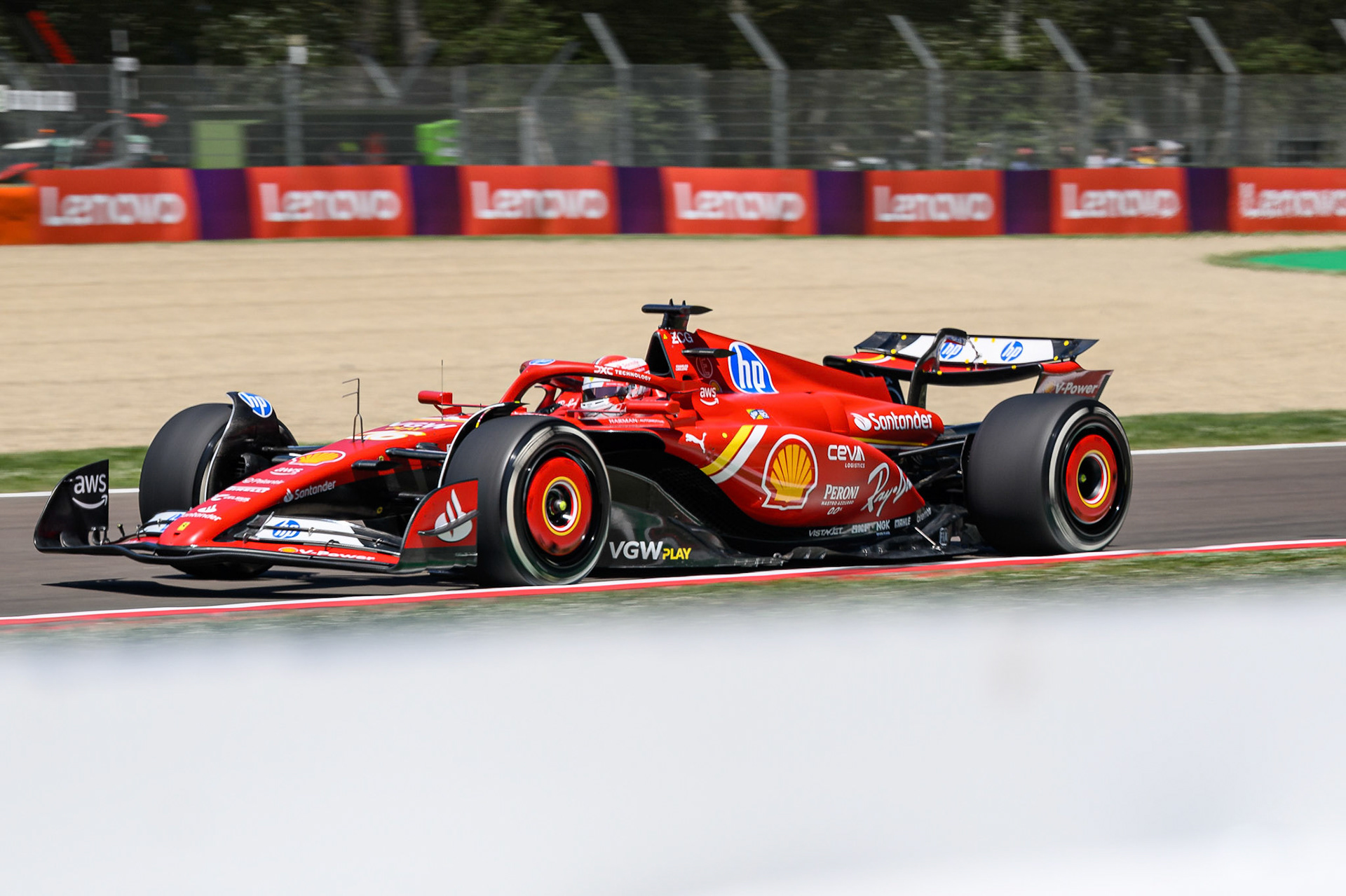 Charles Leclerc #16, Scuderia Ferrari; F1 GP Imola / Italien Freitag, 17.05.2024