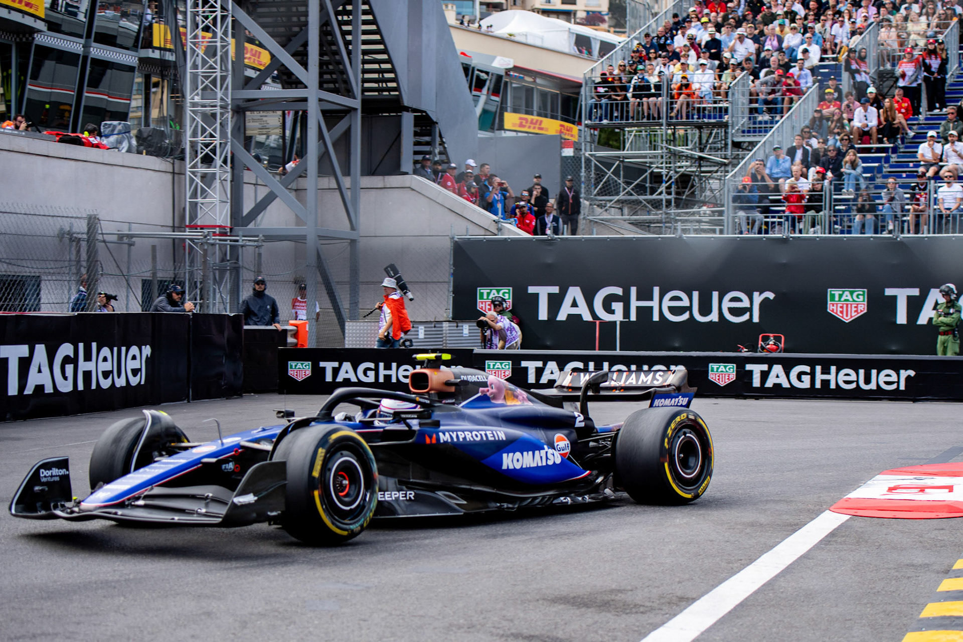 Logan Sargeant #2, Williams Racing; Formel1 GP Monaco Freitag, 24.05.2024