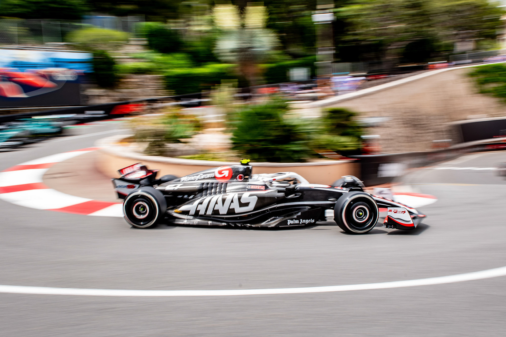 Nico Hülkenberg #27, MoneyGram Haas F1 Team; Formel1 GP Monaco Freitag, 24.05.2024