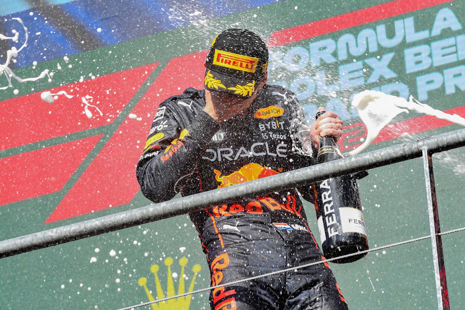 Max Verstappen (NED) Red Bull Racing; Formel 1 GP Belgien, Sonntag, 28.08.2022
