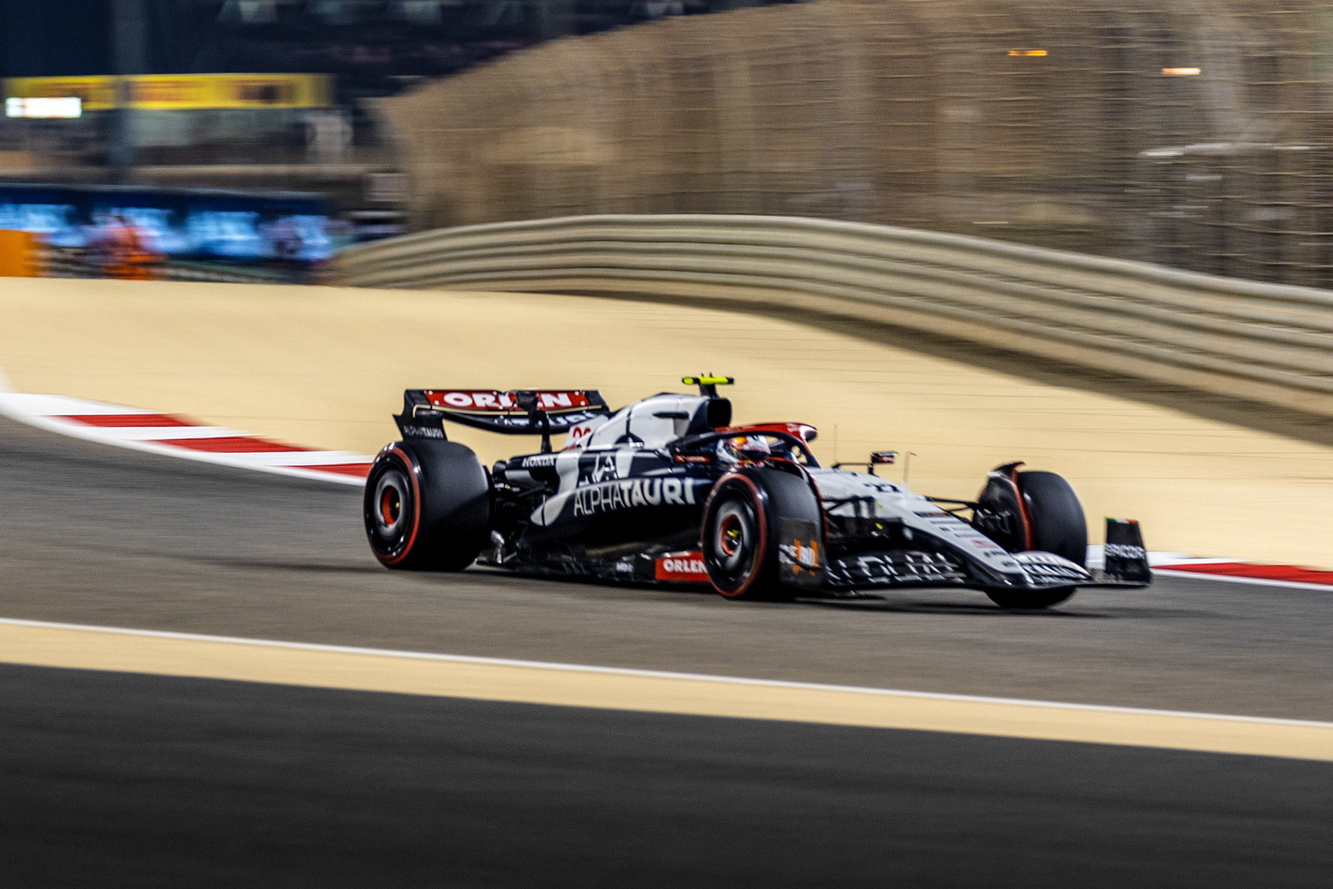 Yuki Tsunoda (JPN) Scuderia Alpha Tauri; Formel 1 GP Bahrain. Samstag 04.03.2023