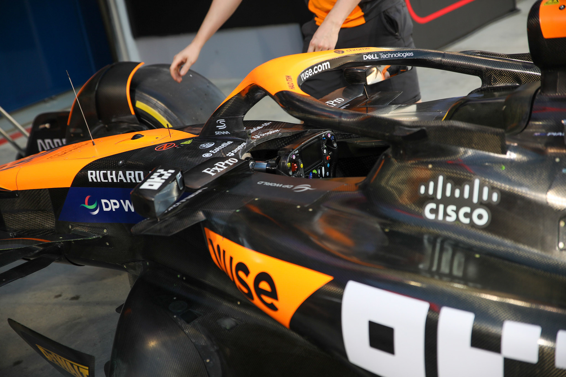 McLaren Formula 1 Team; Formel 1 GP Bahrain. Mittwoch 28.02.2024