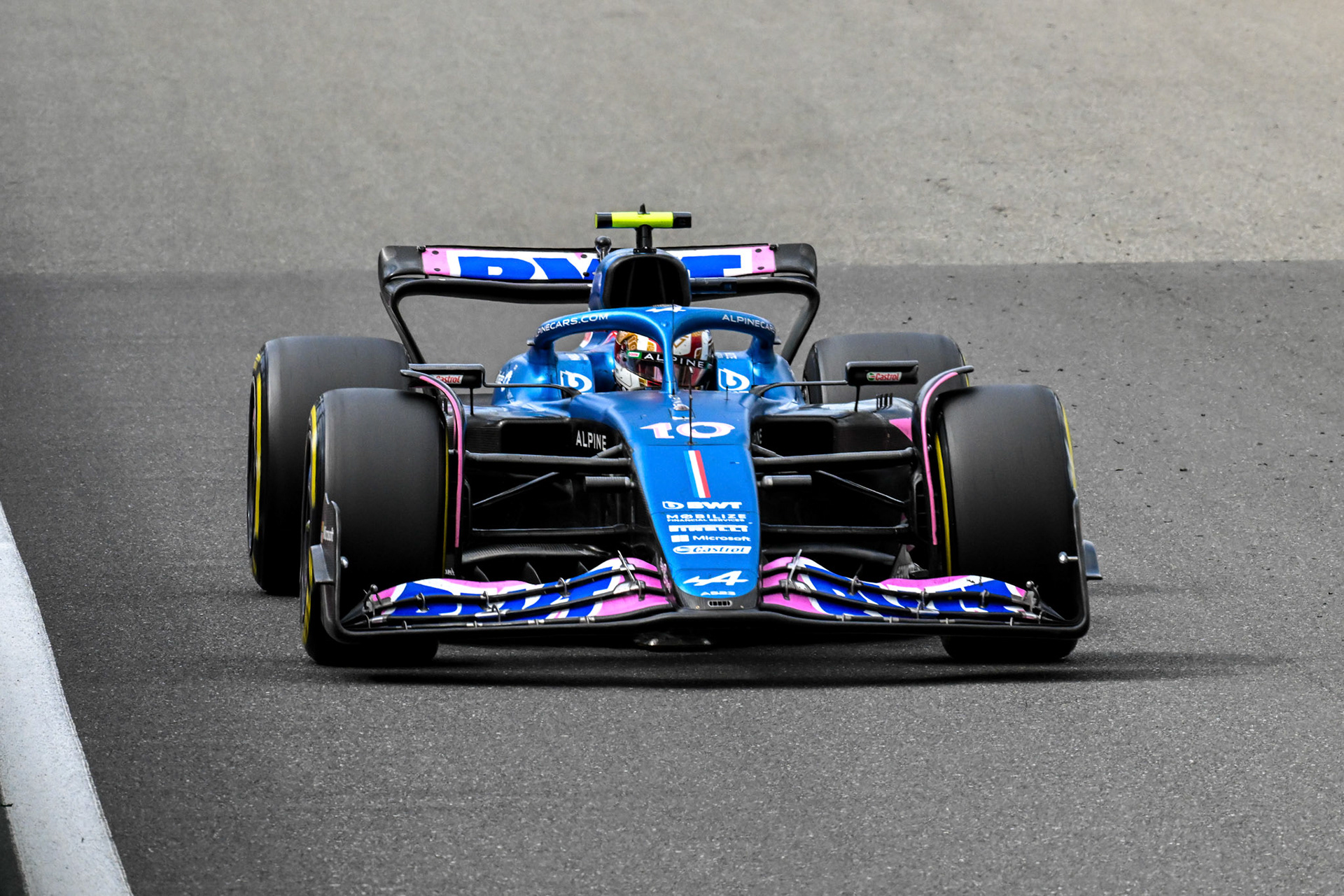 Pierre Gasly (FRA) Alpine F1 Team; Formel 1 GP Spa Francorchamps/ Belgien. Sonntag, 30.07.2023