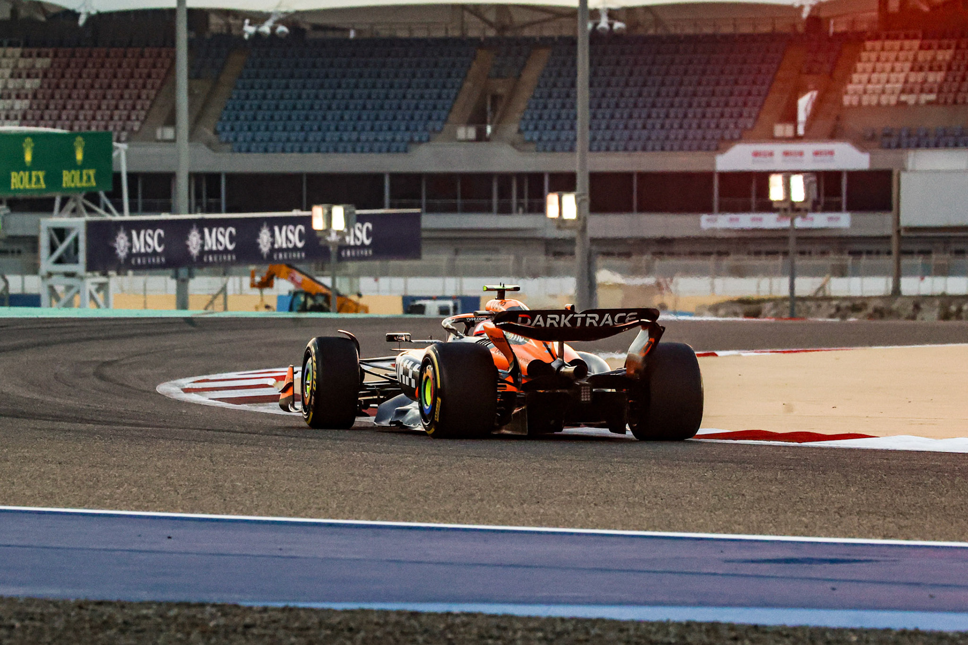 Lando Norris #4, McLaren Formula 1 Team; Formel 1 Pre-Season Tests Bahrain. Mittwoch, 21.02.2024