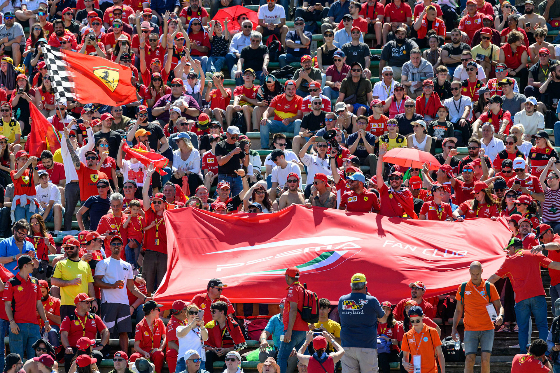 Tifosi; F1 GP Imola / Italien Samstag, 18.05.2024
