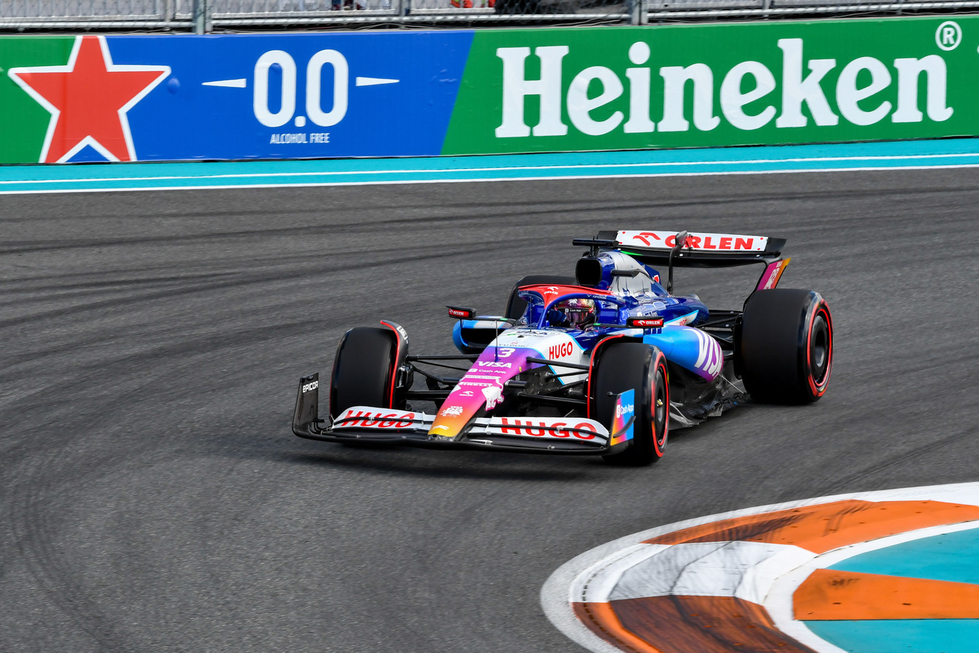 Daniel Ricciardo, #3, Visa Cash App RB Formula One Team; Formel 1 GP Miami / USA. 05.05.2024