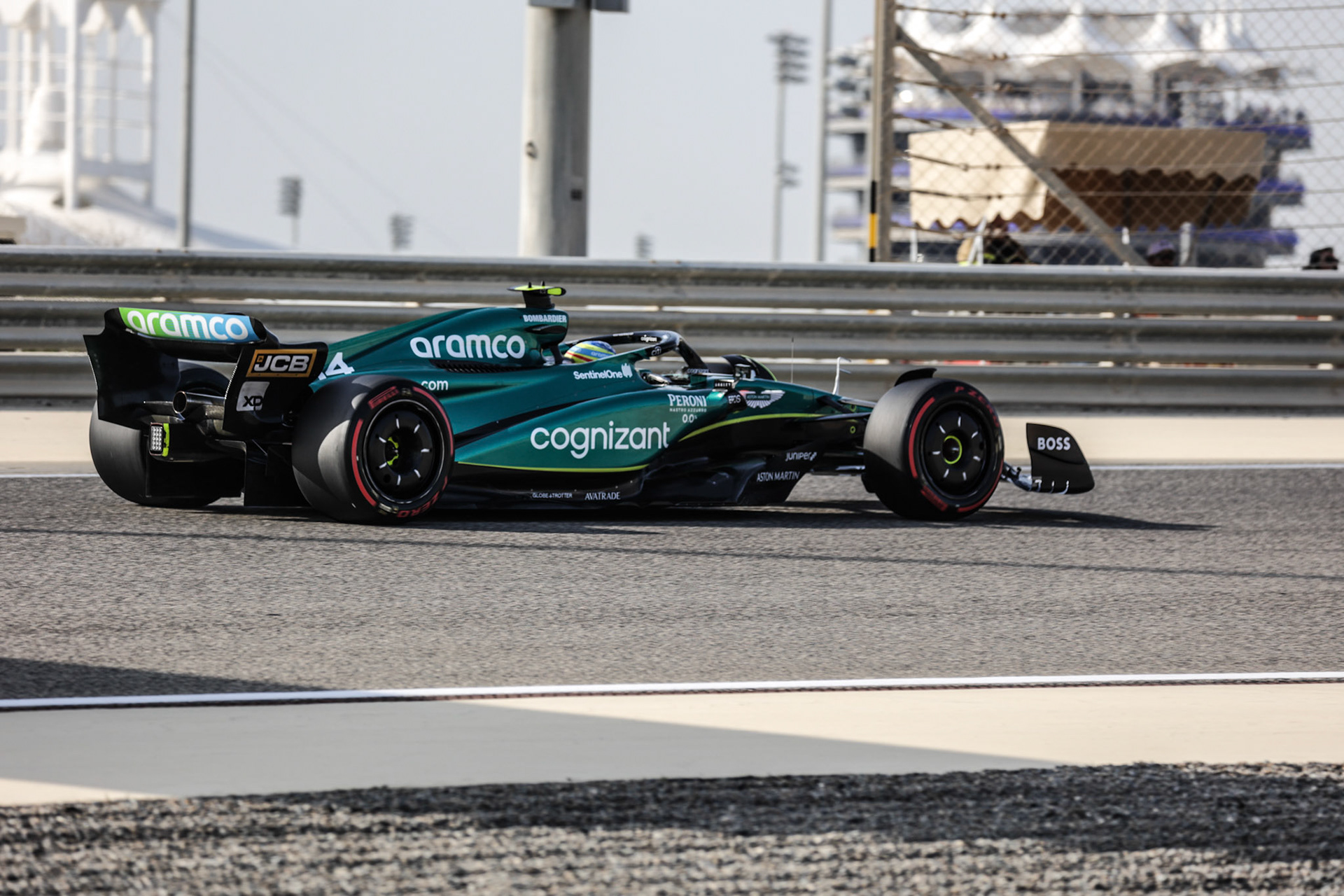 Fernando Alonso (ESP) Aston Martin Formula One Team; Formel 1 GP Bahrain. Samstag 04.03.2023