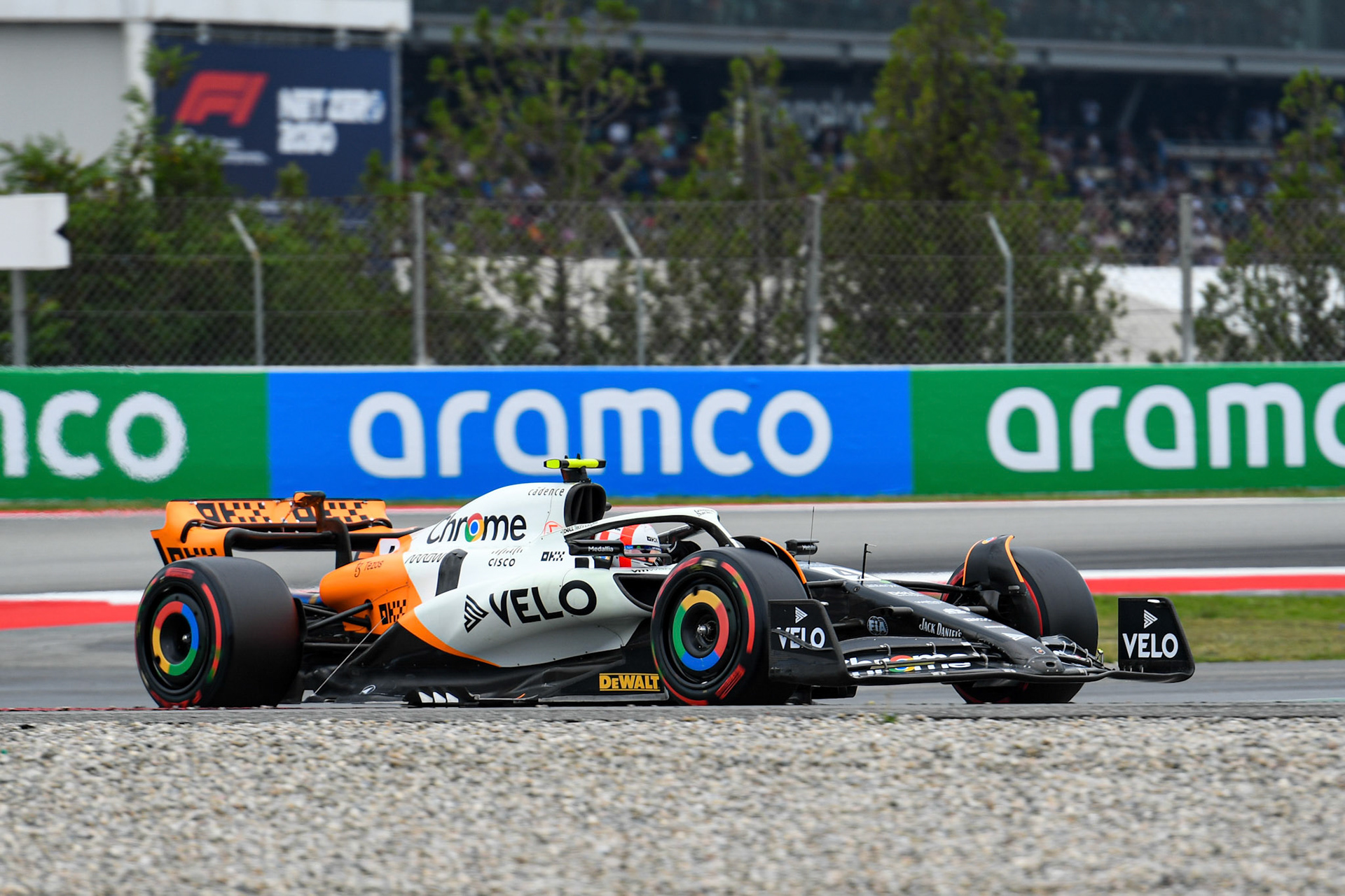 Lando Norris (GBR) McLaren F1 Team; Formel 1 GP Barcelona. Samstag 03.06.2023