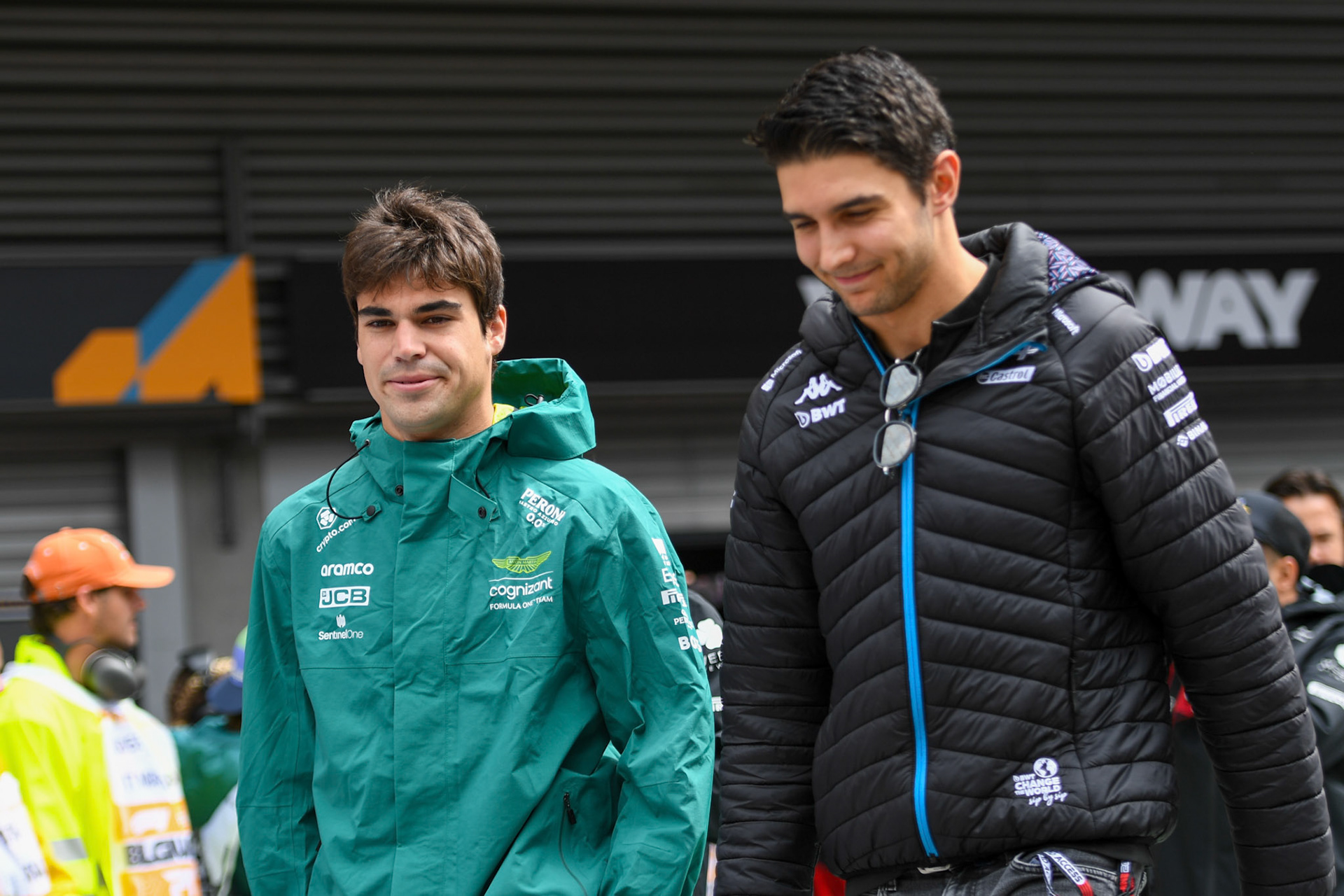 Lance Stroll und Esteban Ocon; Formel 1 GP Spa Francorchamps/ Belgien. Sonntag, 30.07.2023