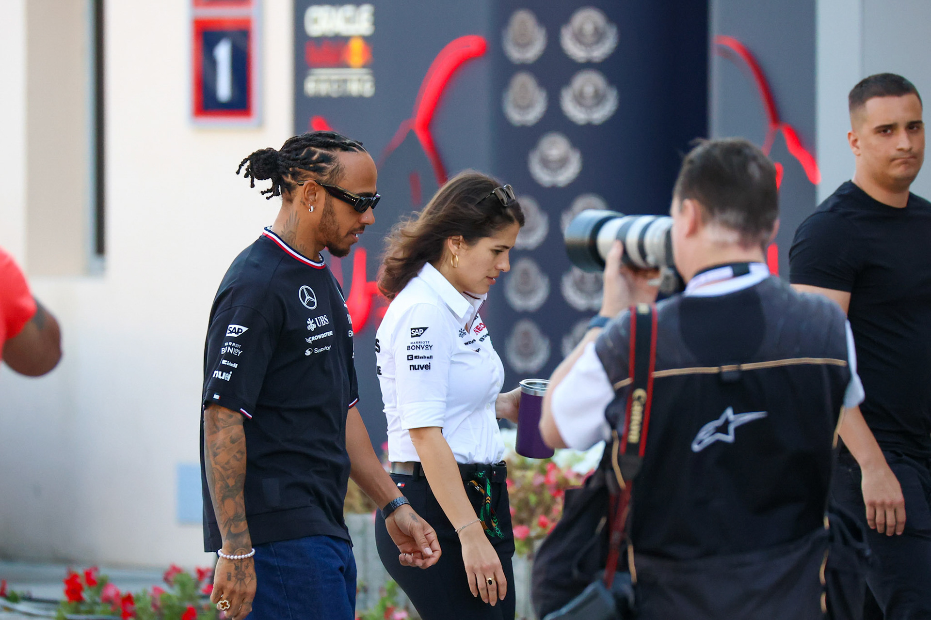Lewis Hamilton #44, Mercedes-AMG Petronas F1 Team; Formel 1 GP Bahrain. Mittwoch 28.02.2024